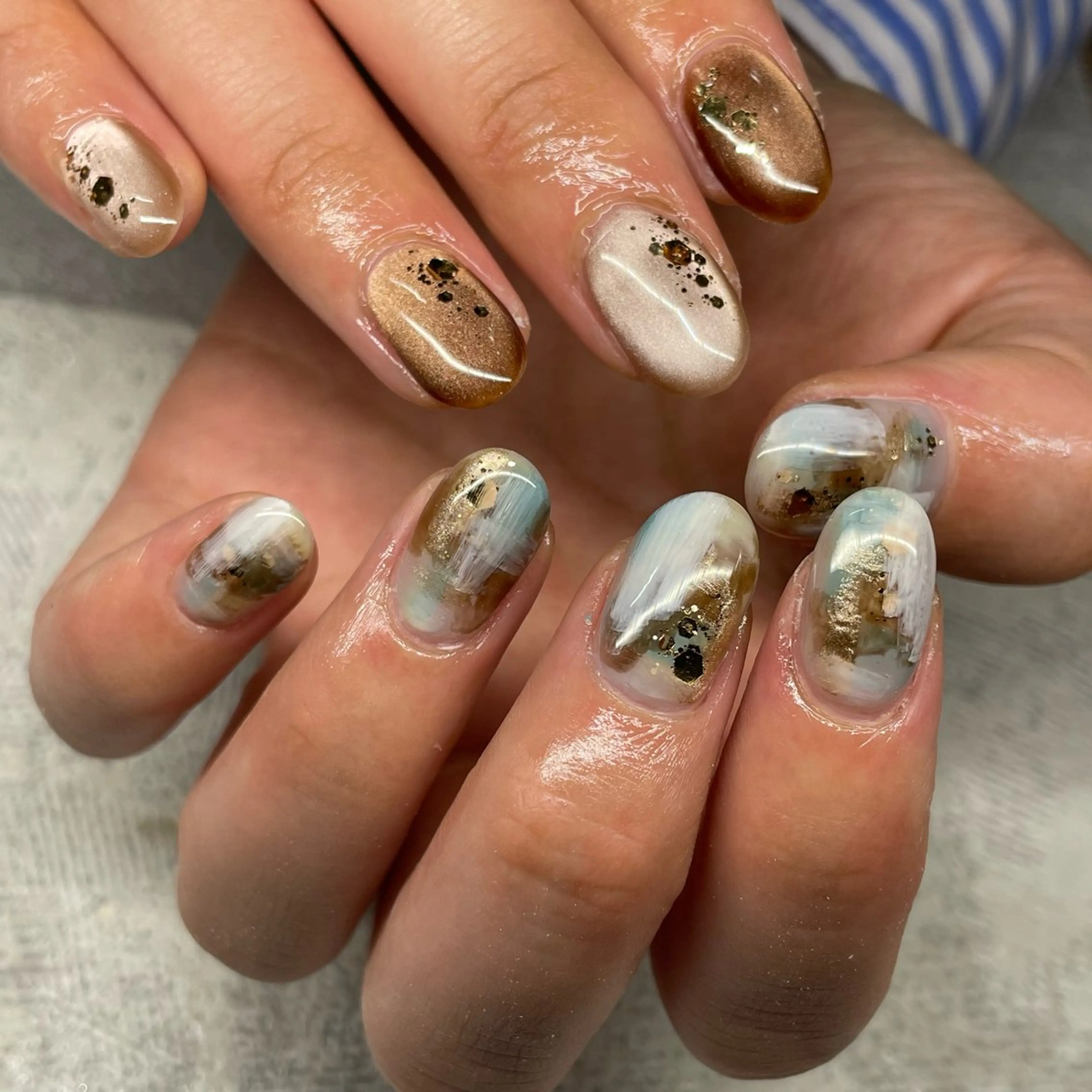 ネイル ハンドネイル ハンドケア nailsalon SuMILEのネイルデザイン