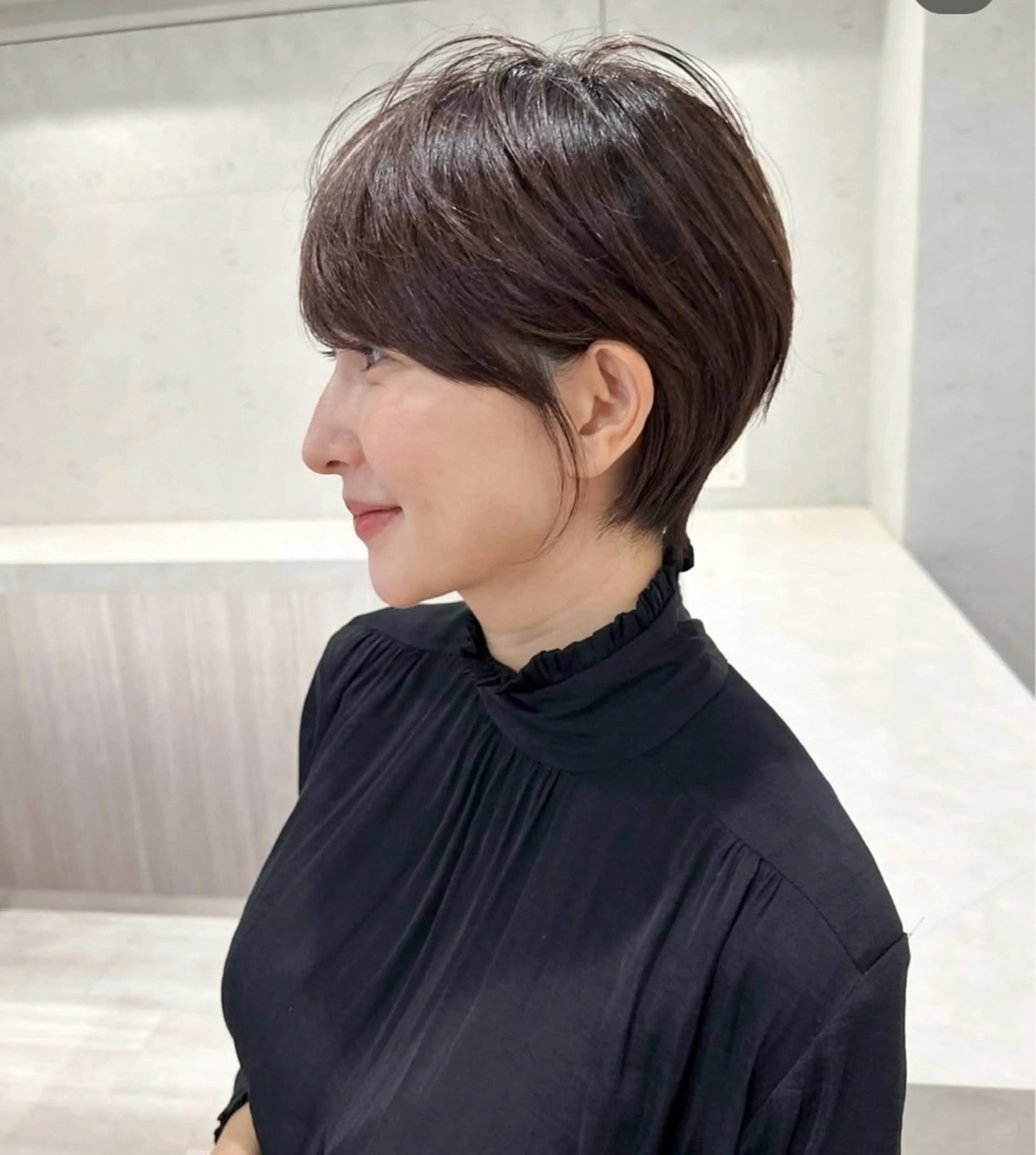 ショート nex the salon coall所属・🫧似合わせショート イシダ🫧のヘアスタイル