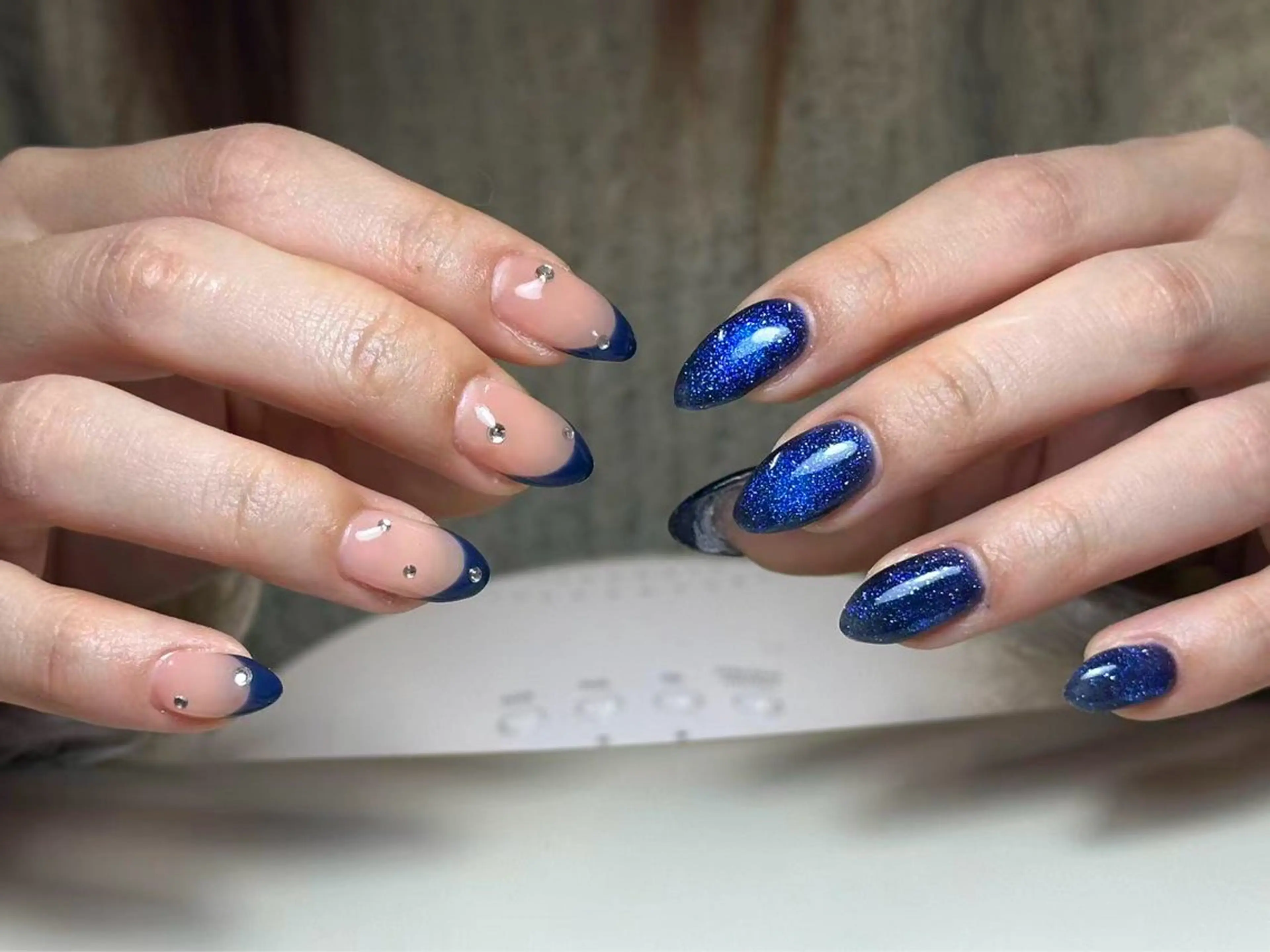 ネイル アートネイル 韓国ネイル 持ち込み ニュアンスネイル ワンカラーネイル イブ ネイリのネイルデザイン