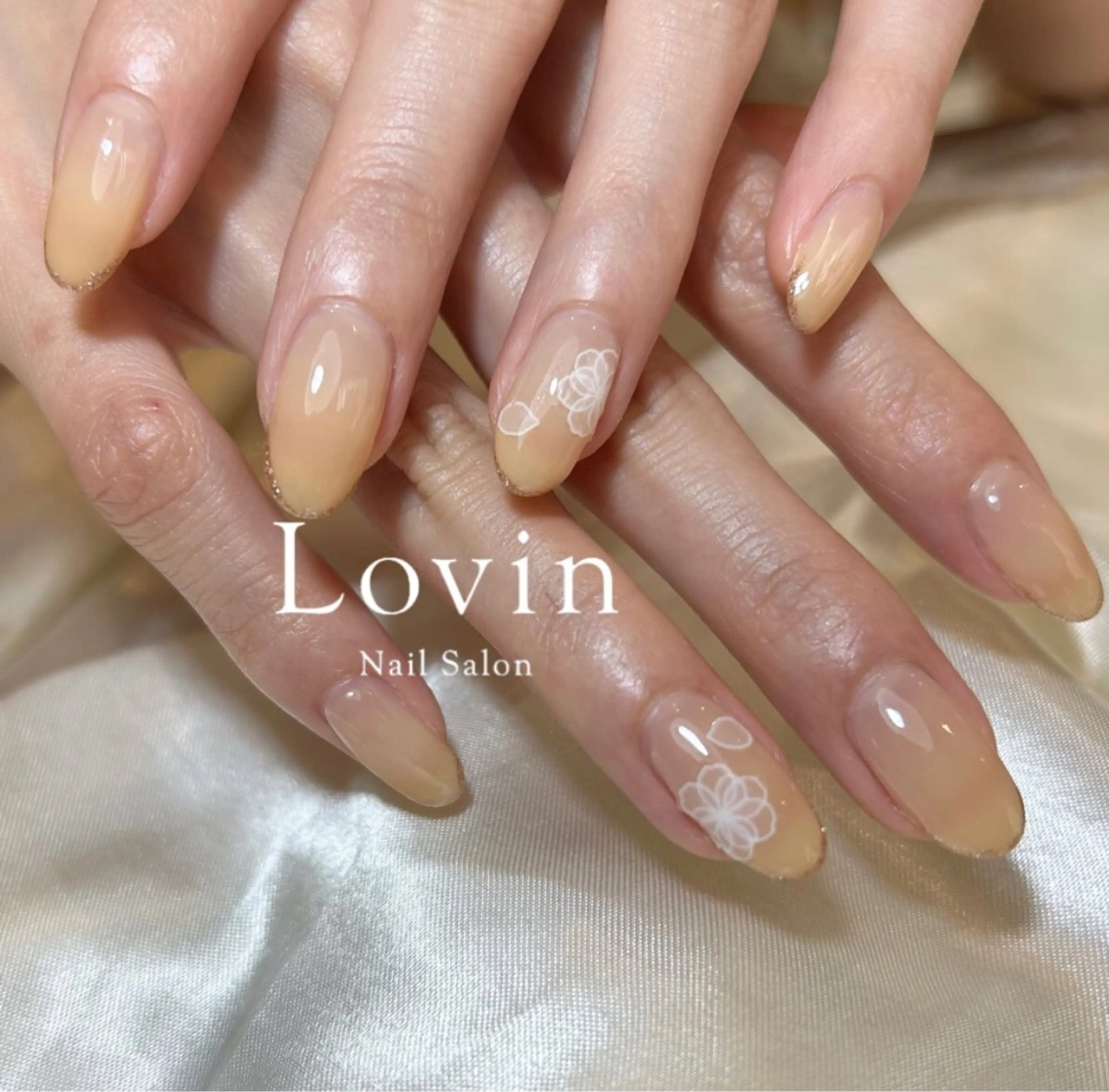 ミディアム ハンドネイル Nishiyama Honokaのネイルデザイン