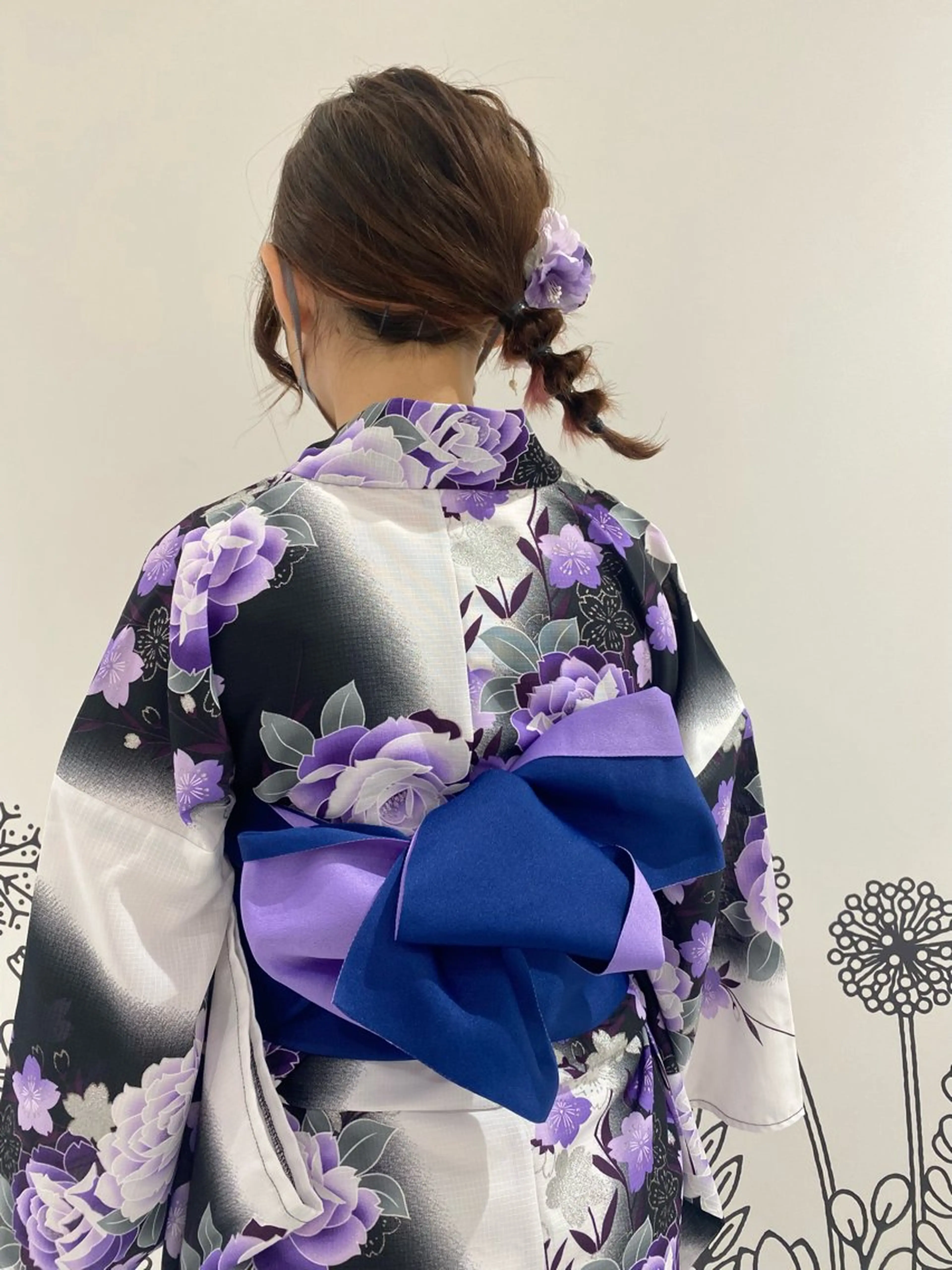 着付け ベージュ/アレンジ /横浜/杉本千夏のヘアスタイル