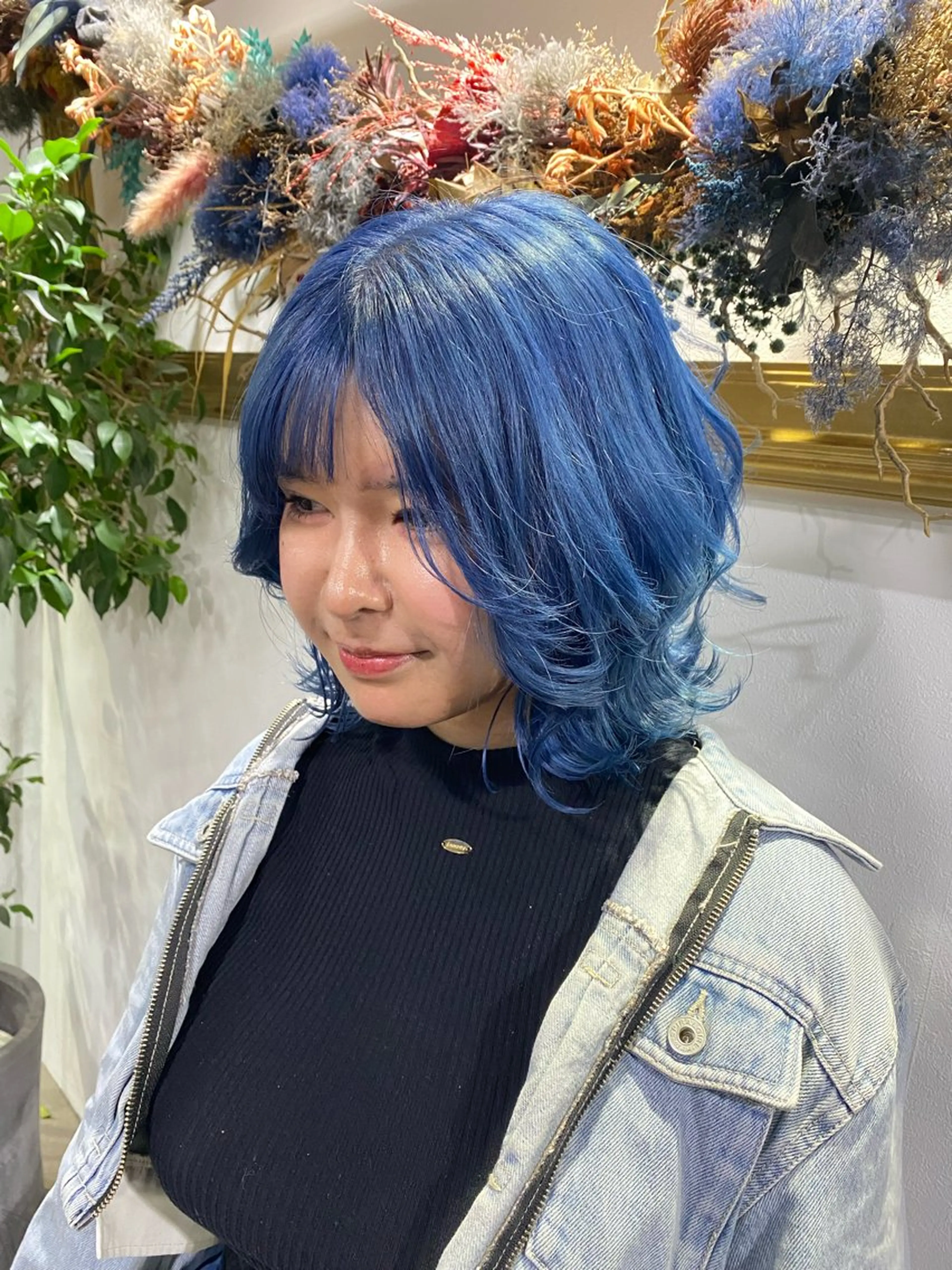 ショート 山影✨バレイヤージュ ハイライト✨メンズ◎のヘアスタイル