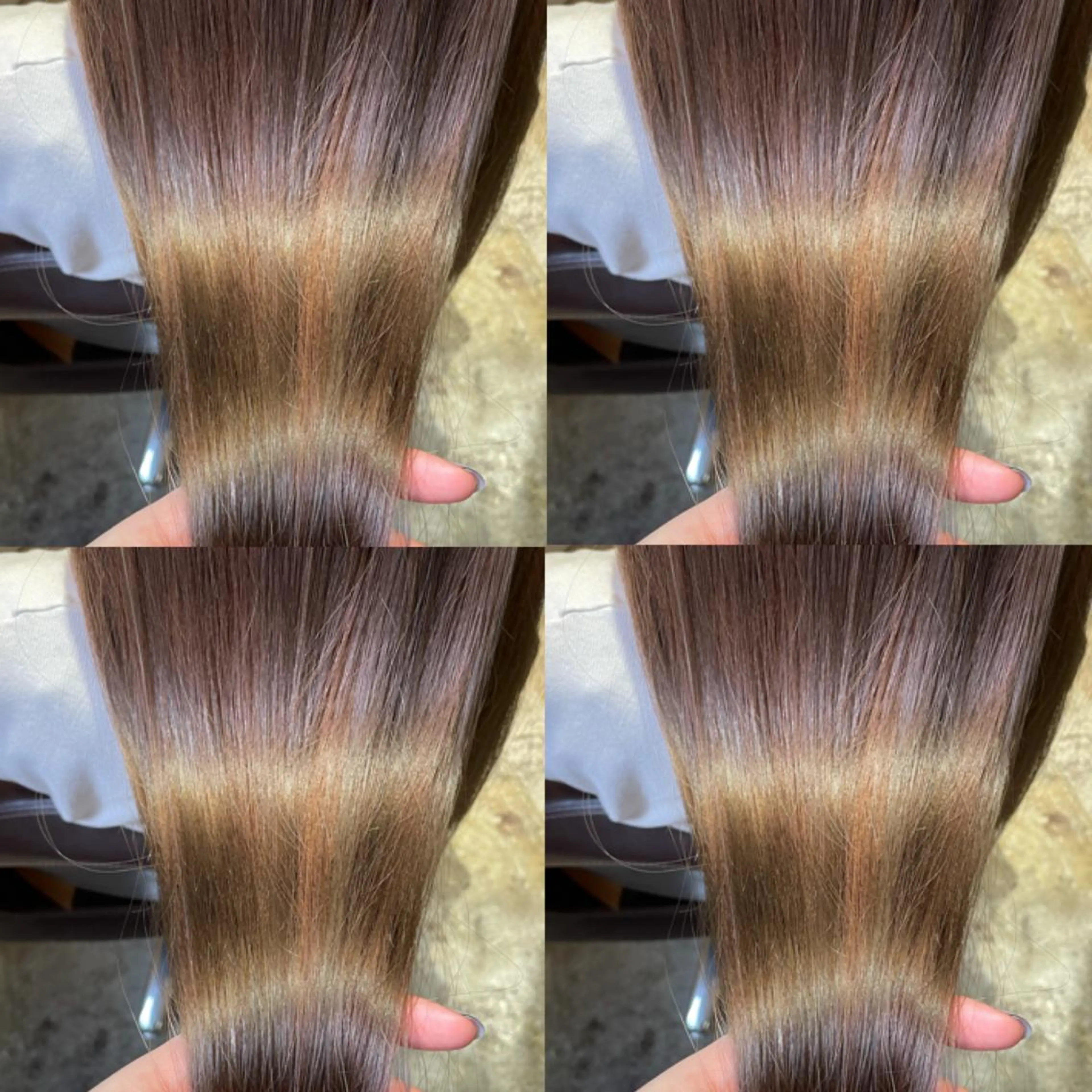 セミロング カラー Minami. 🩵 再現性特化ヘアのヘアスタイル