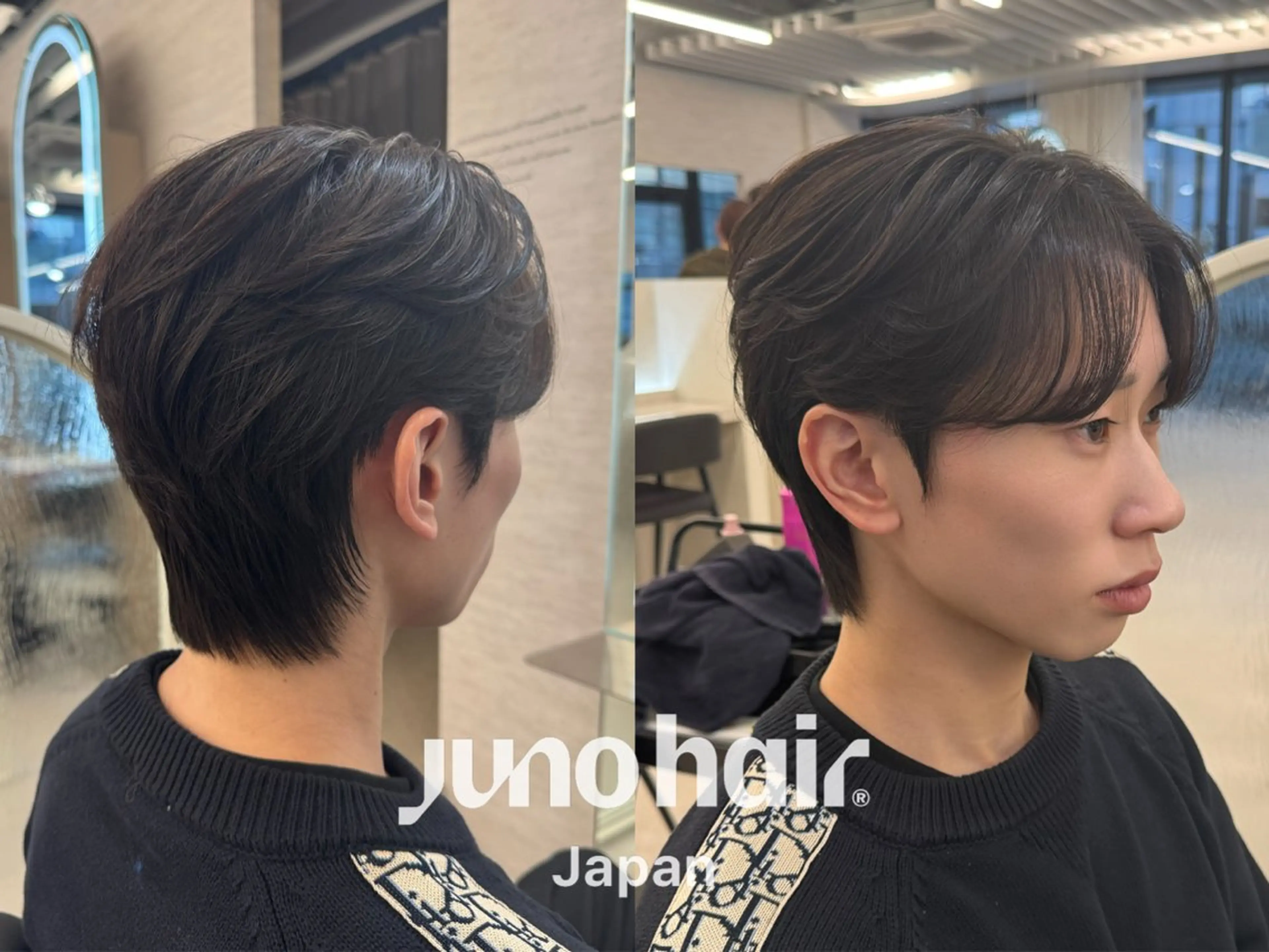 メンズ カット パーマ 韓国式ダウンパーマ 🇰🇷櫻井健のヘアスタイル