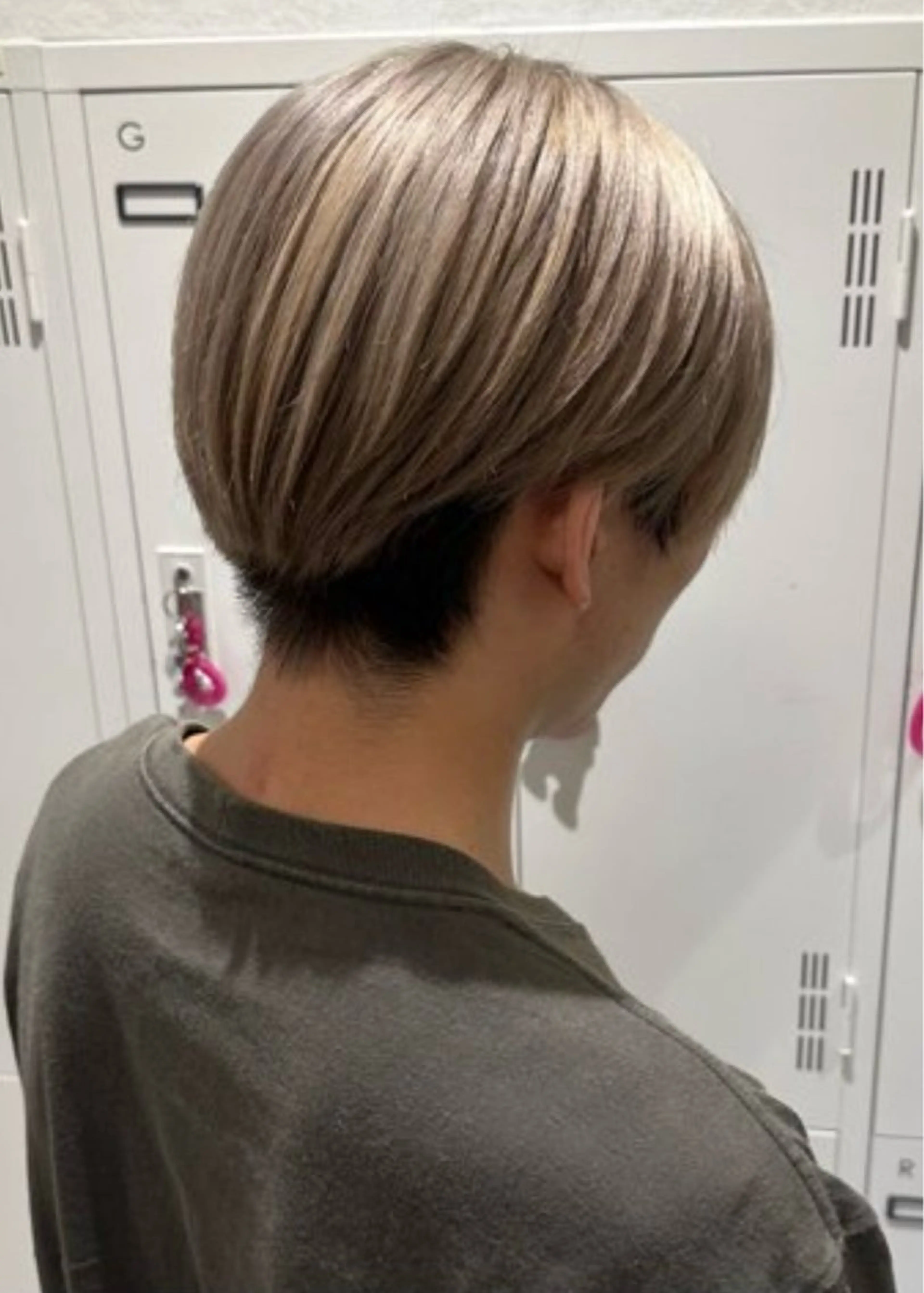 カラー メンズ ヘアカラー ハイトーン/ダブル カラー/あやかのヘアスタイル