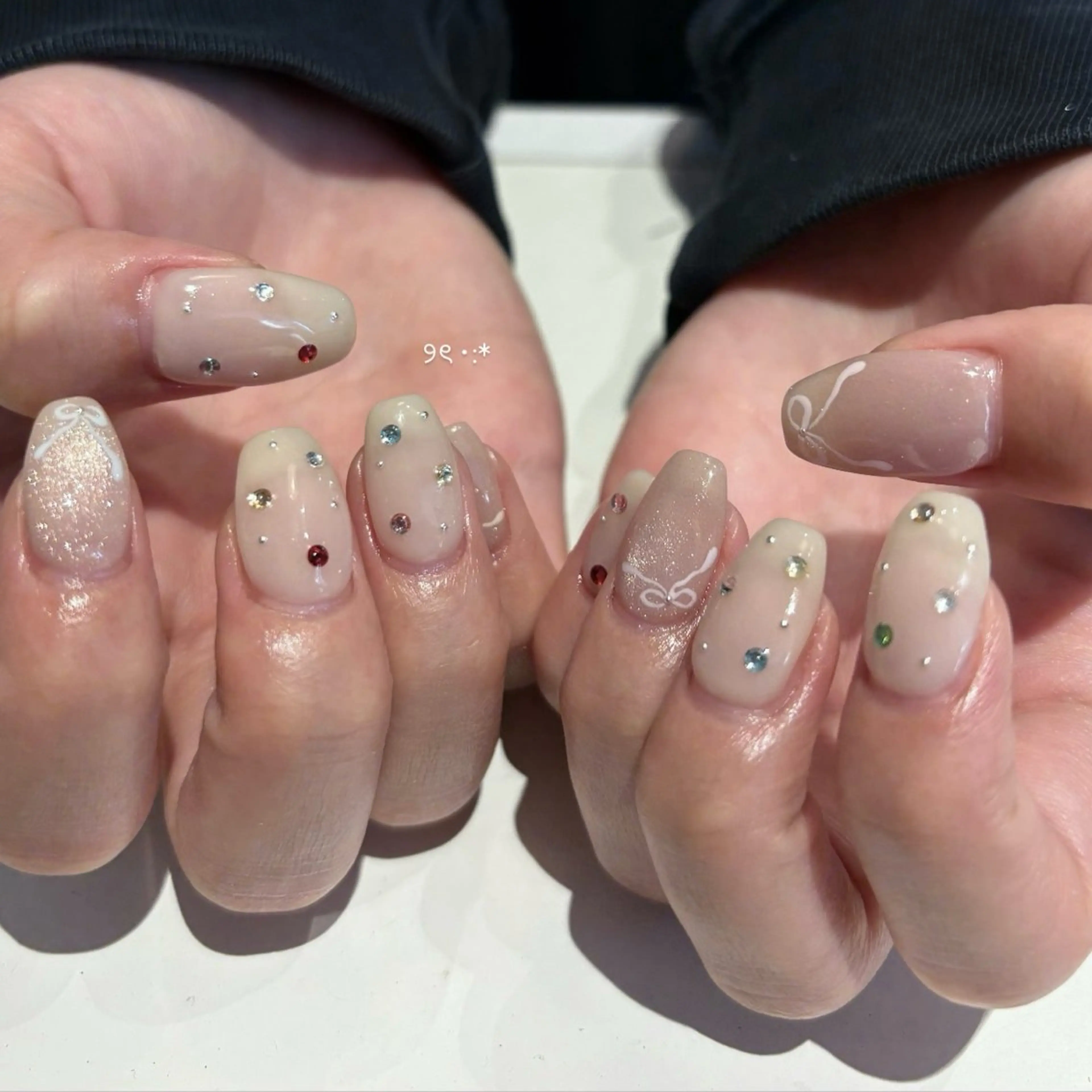 ネイル 星 みづきのネイルデザイン