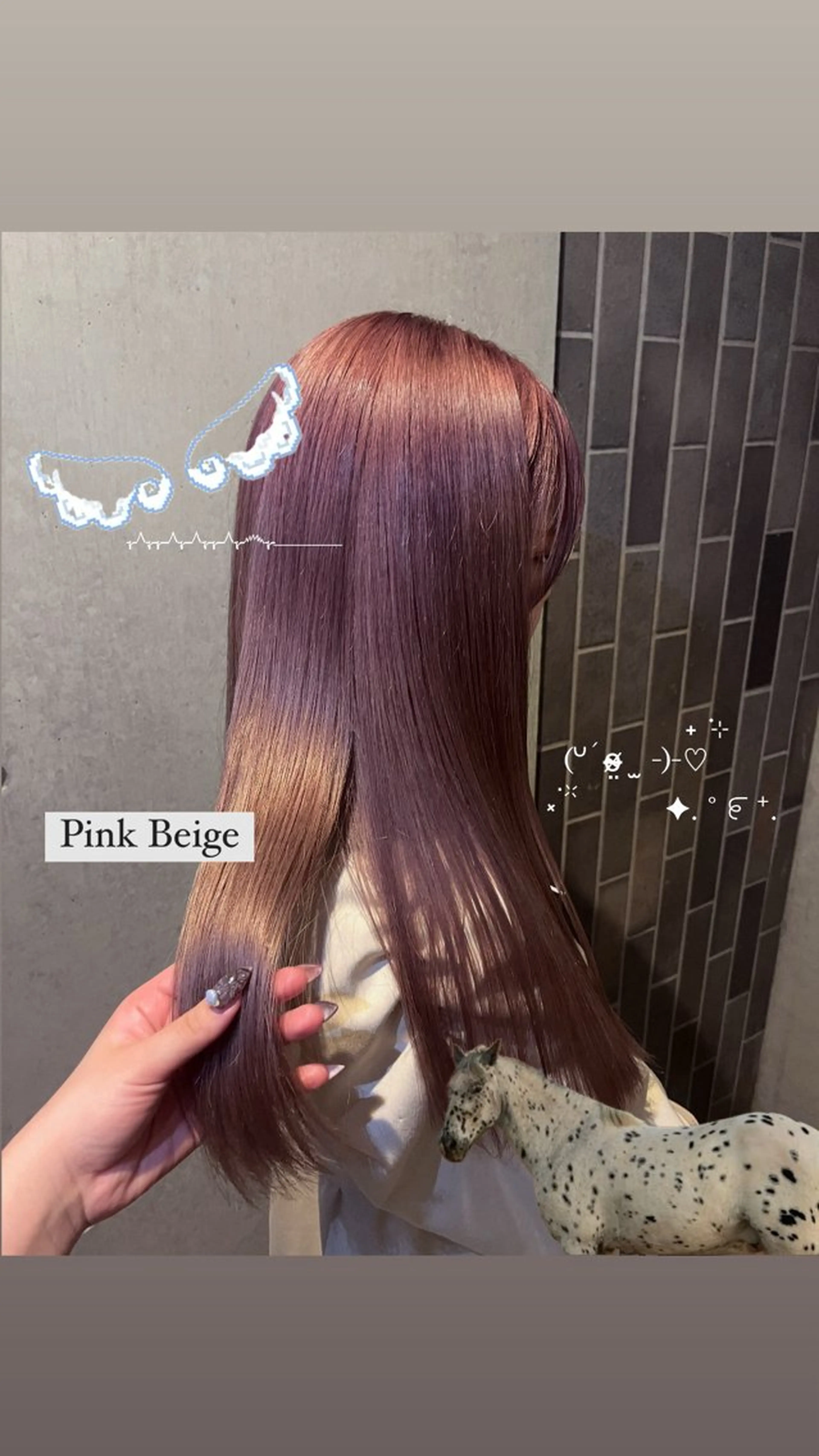 【💭ྀི人気No,1★】🍬🦴ブリーチリタッチ&オンカラー✯✯➕Careトリートメント🧼🧼の写真