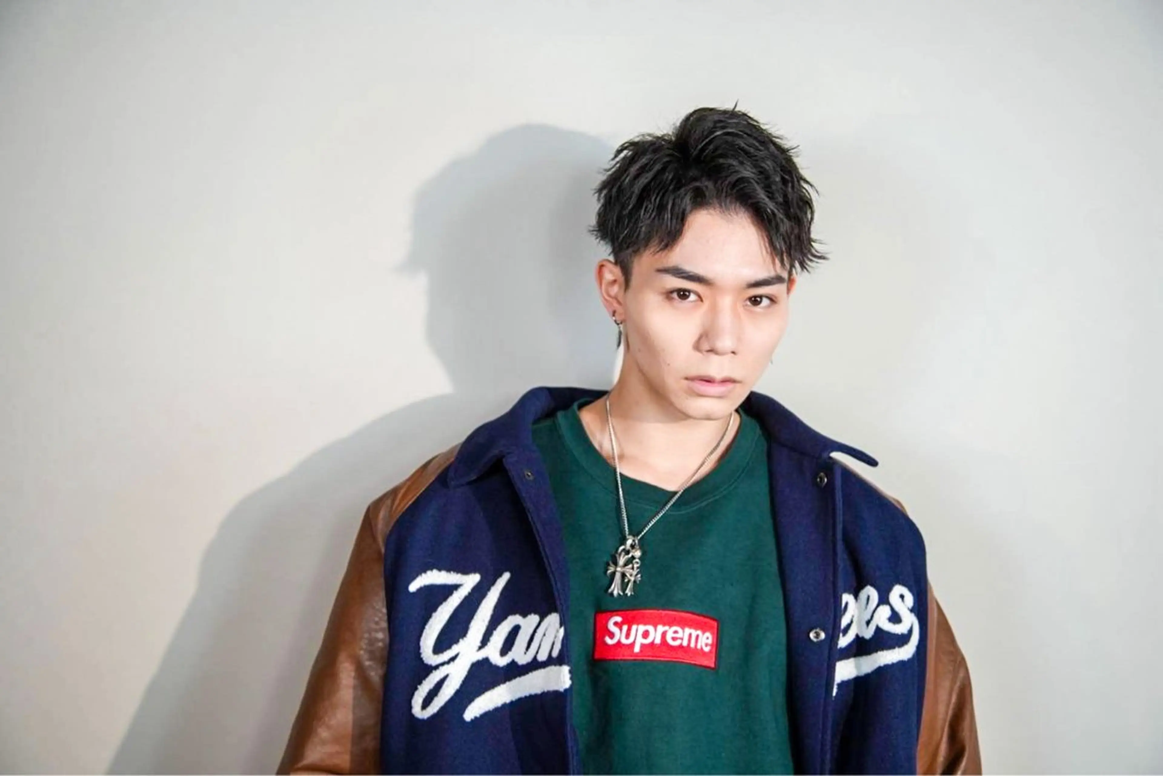 ショート パーマ メンズ ハイトーン/メンズマ ッシュ/KYOHEIのヘアスタイル