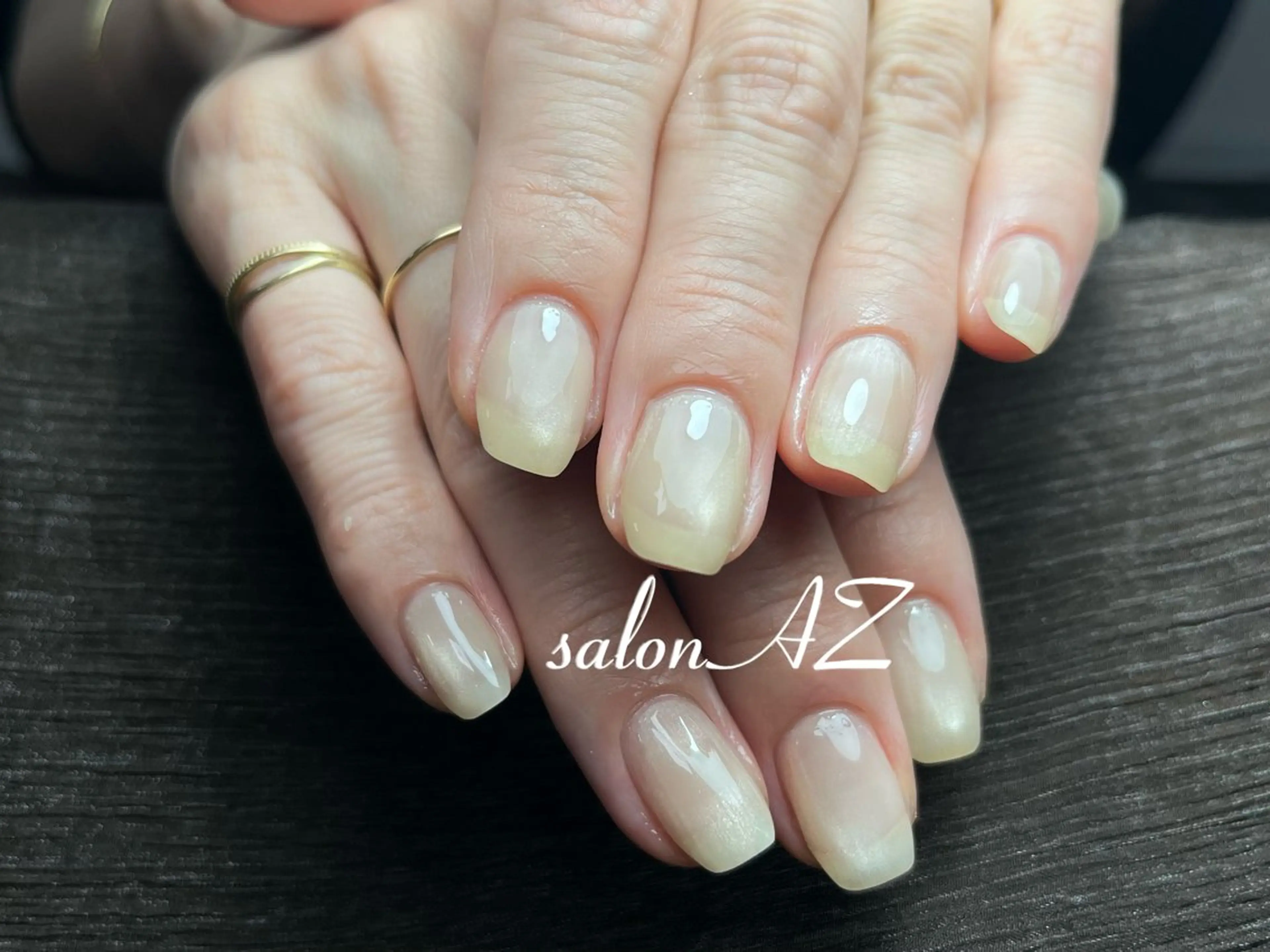 ネイル アートネイル 長さ出し フットネイル フレンチネイル ジェルネイル salon AZのネイルデザイン