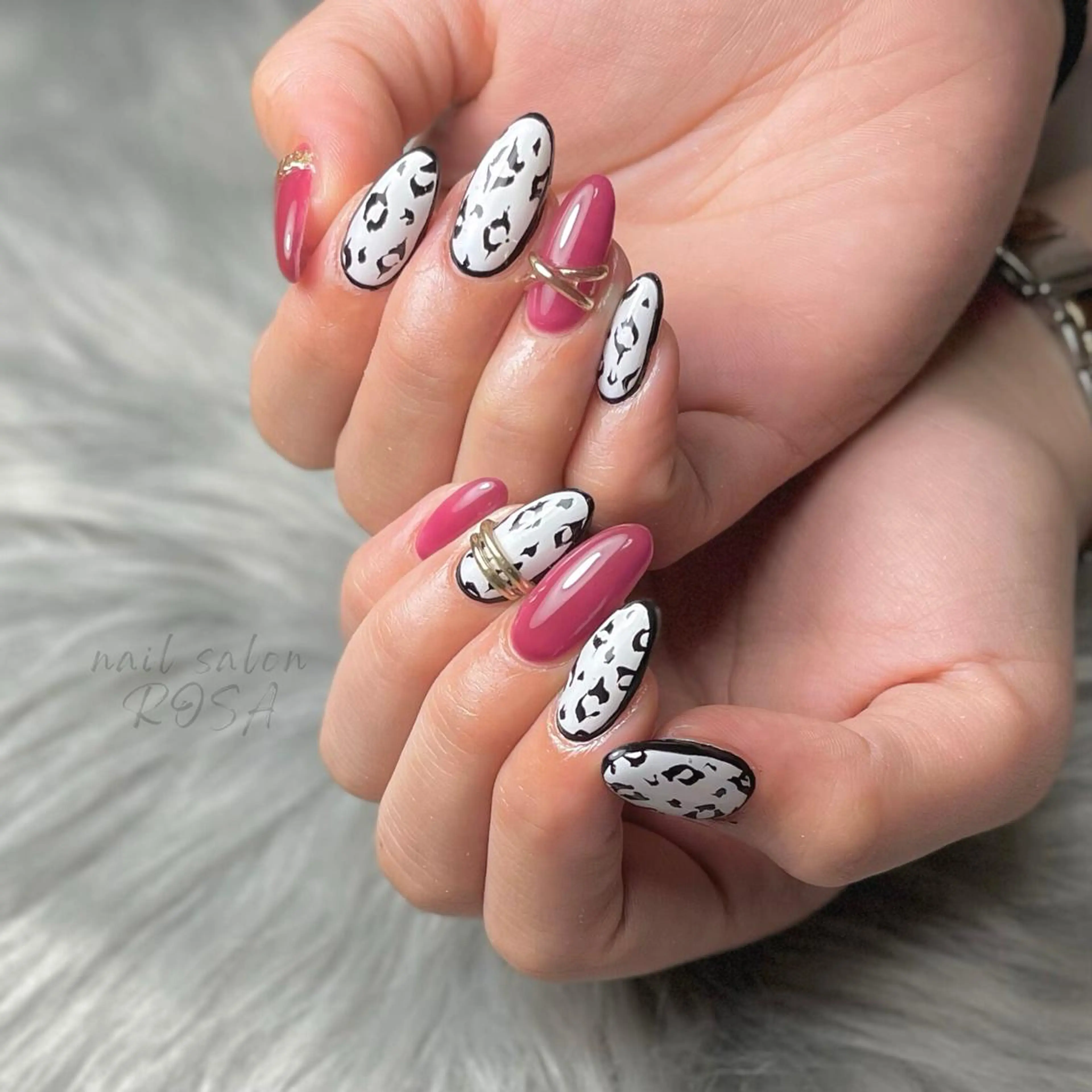 セミロング nail salon ROSA  Aのネイルデザイン