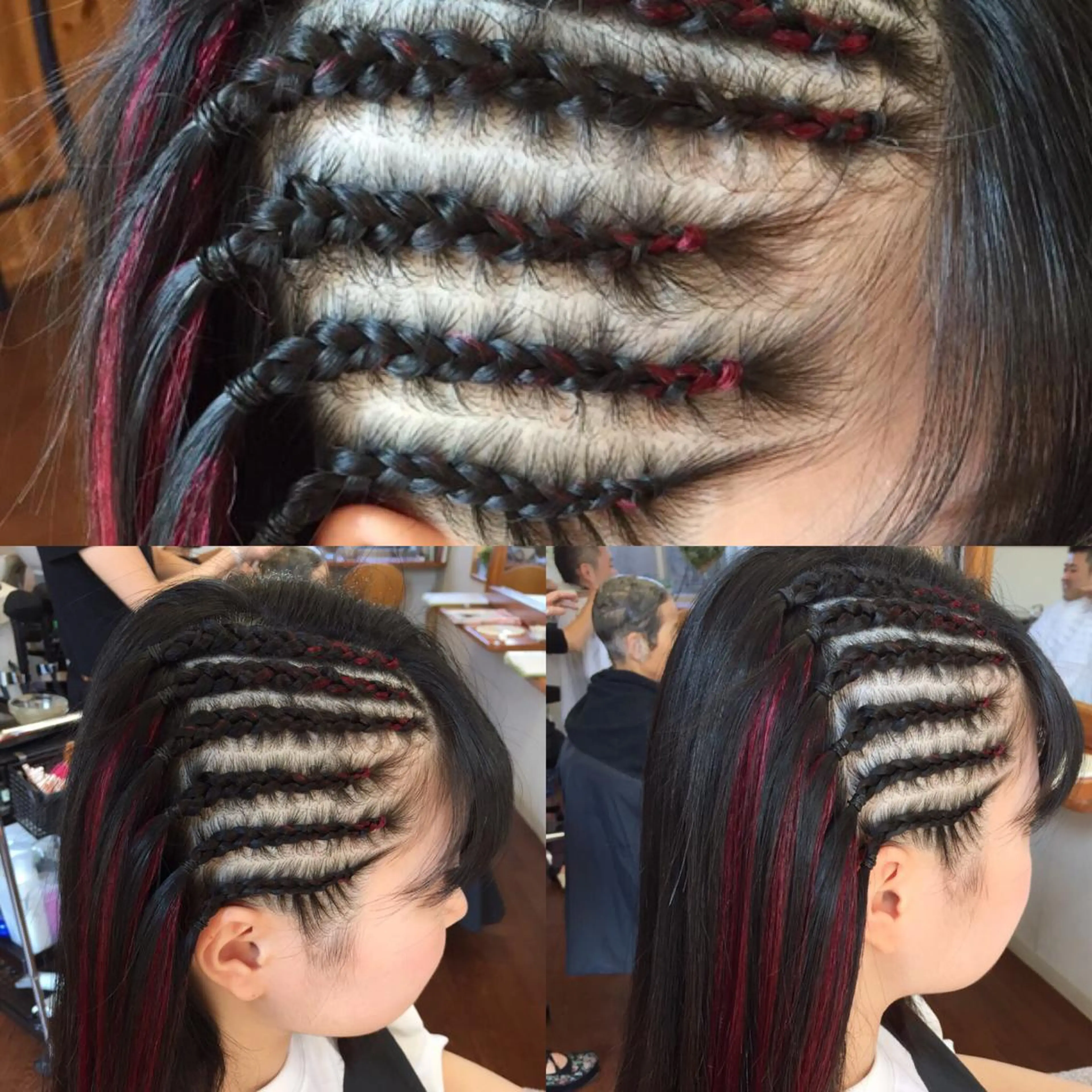 ✨コーンロウ✨ 本田さゃかのヘアスタイル