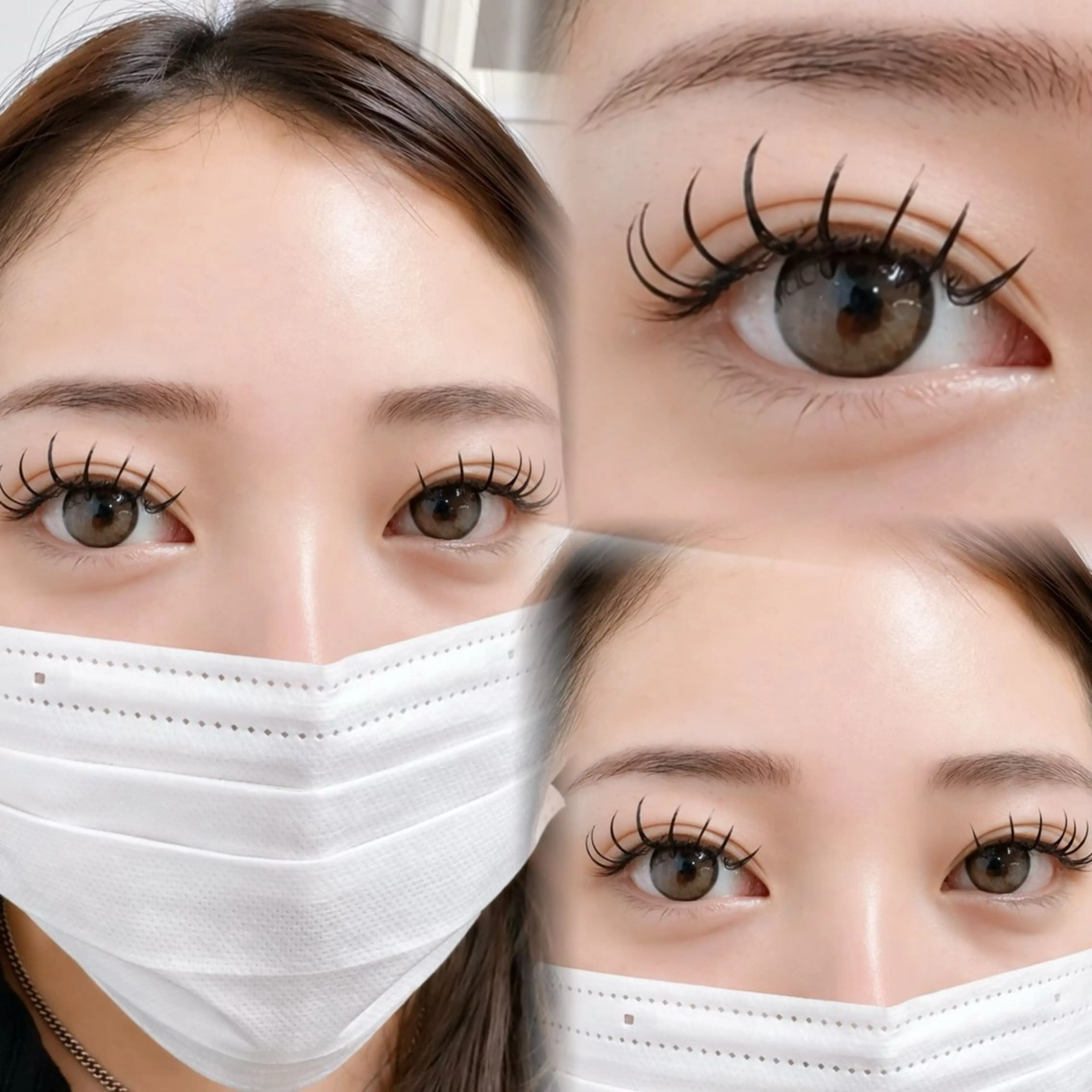 マツエク・マツパ バインドロック Dカール マツエク yuu 🎀Roi 天王寺のマツエク・マツパデザイン