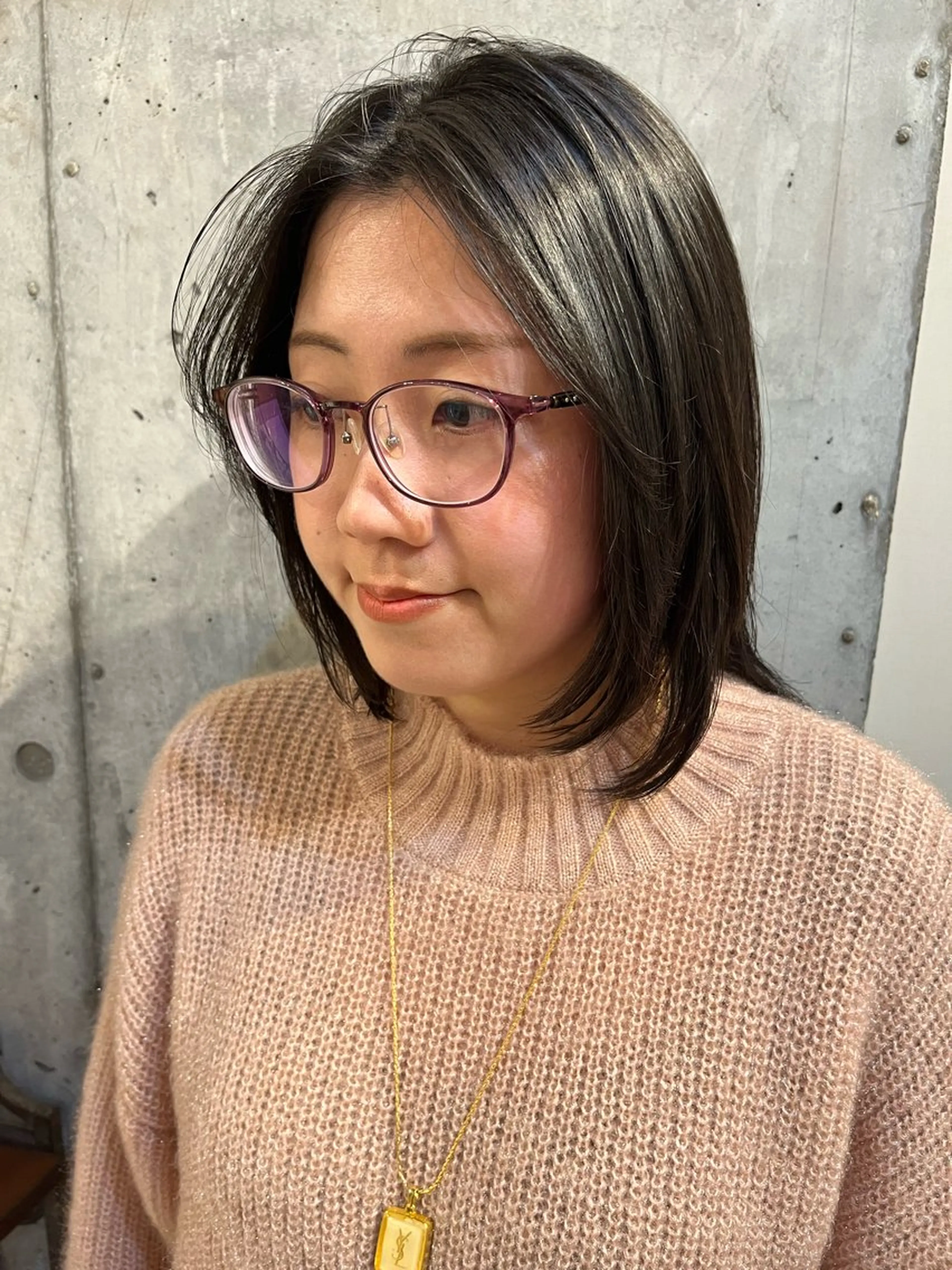 ミディアム 似合わせカット ♡田口 結彩♡のヘアスタイル