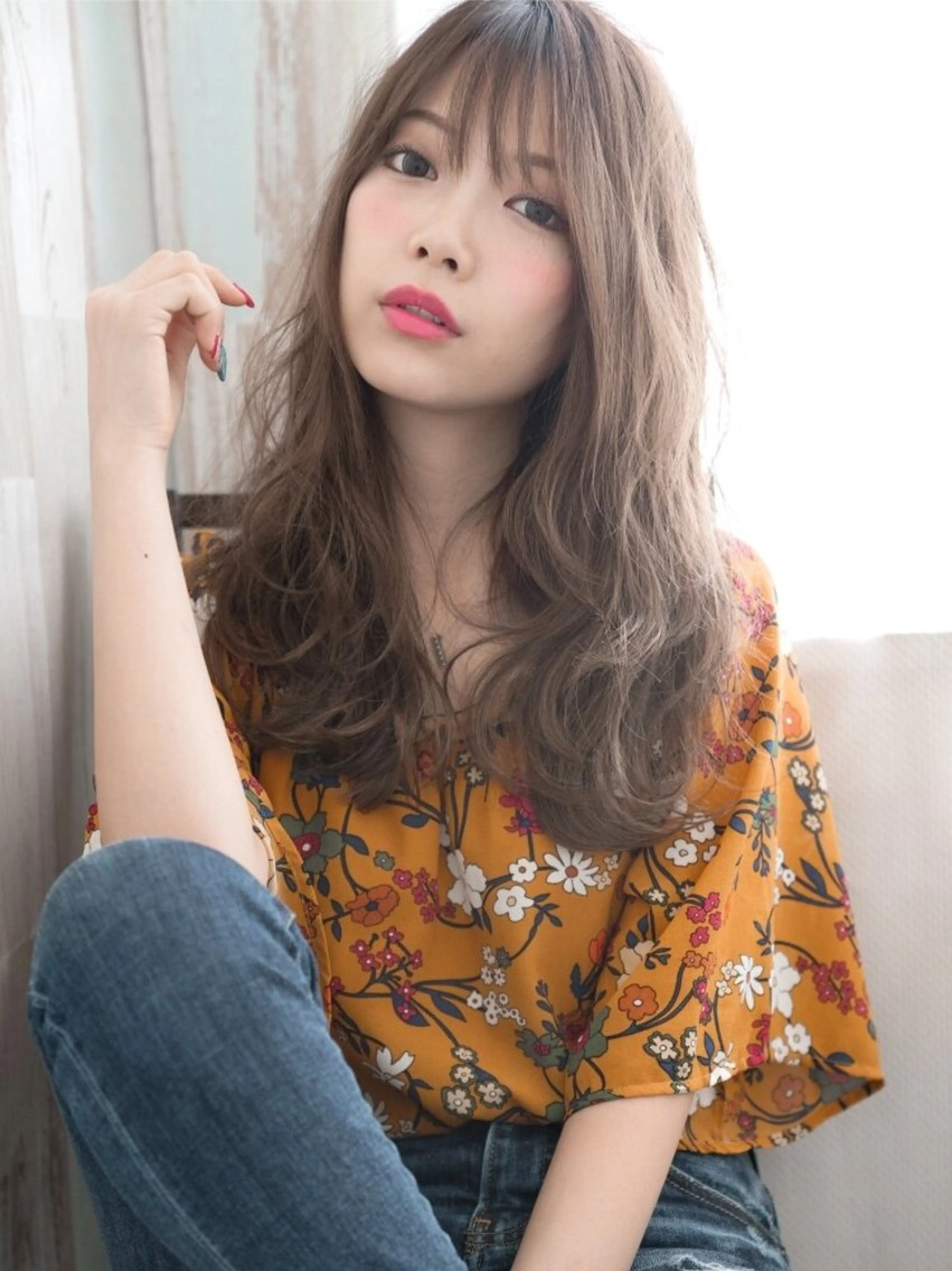 ロング 🌟髪質改善と艶 ✨相場つかさのヘアスタイル