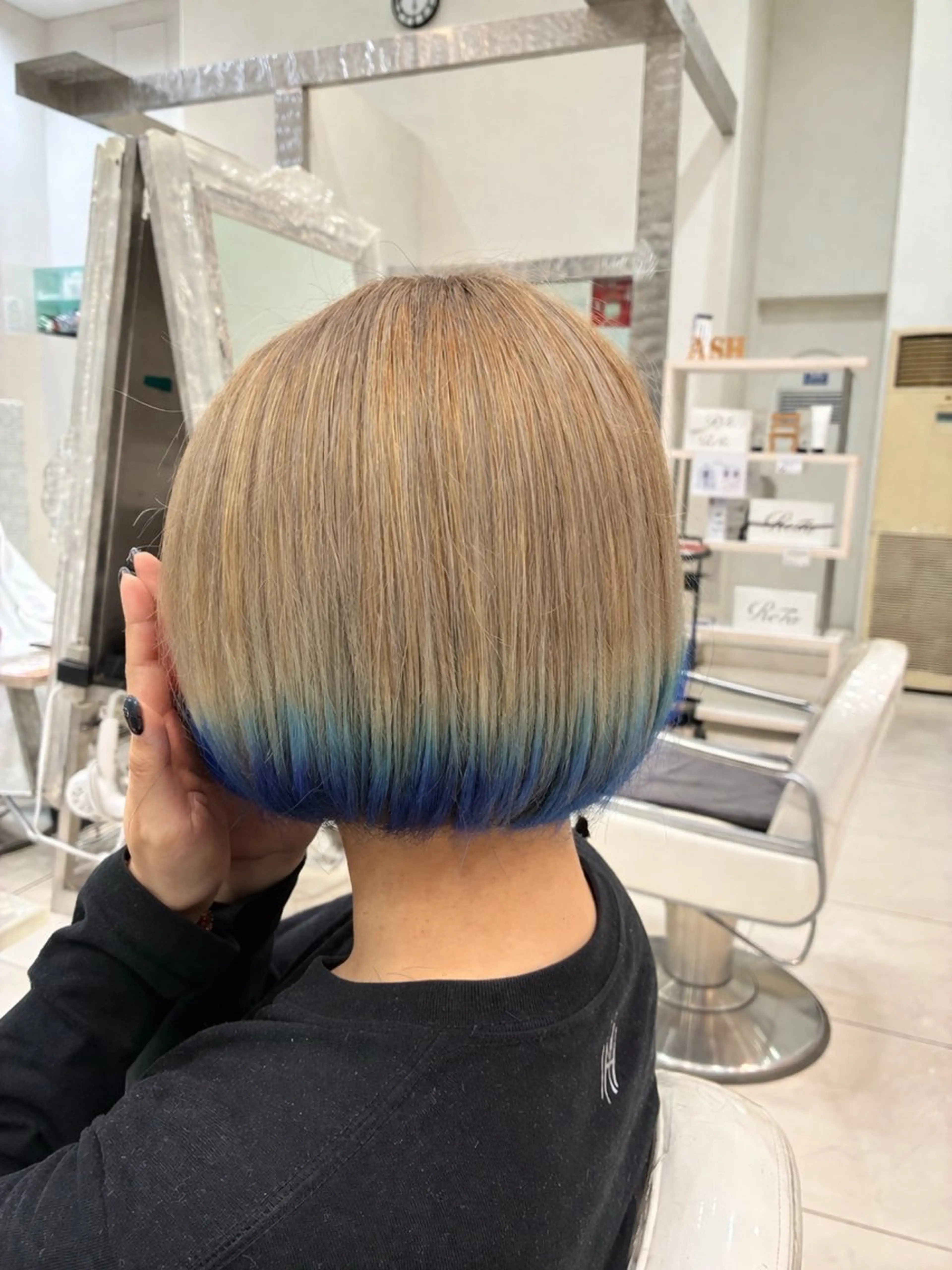 ミディアム カラー 店舗代表　佐藤 幸平のヘアスタイル