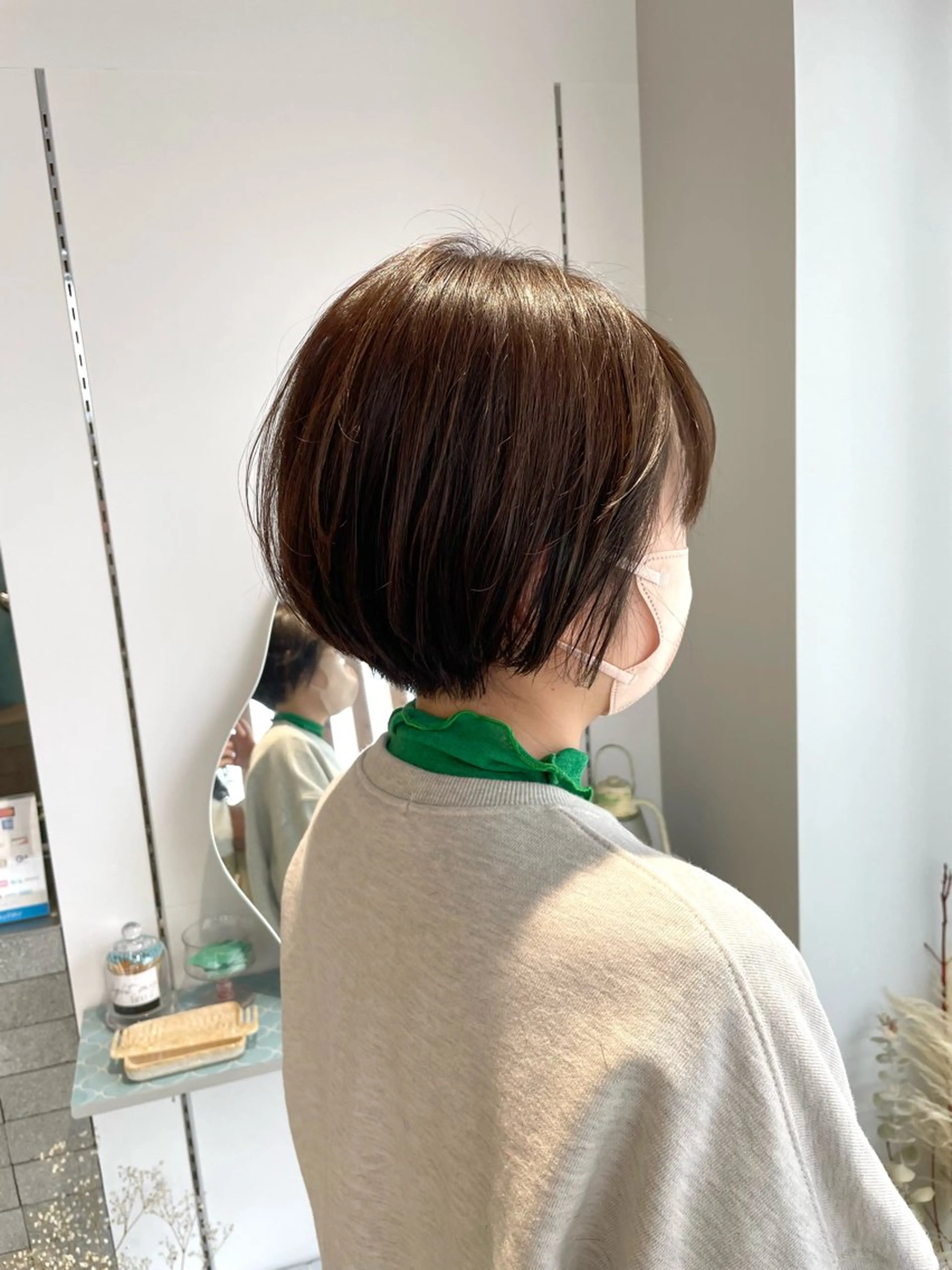ショート 【メンズモデル 募集中】永嶋芽衣のヘアスタイル