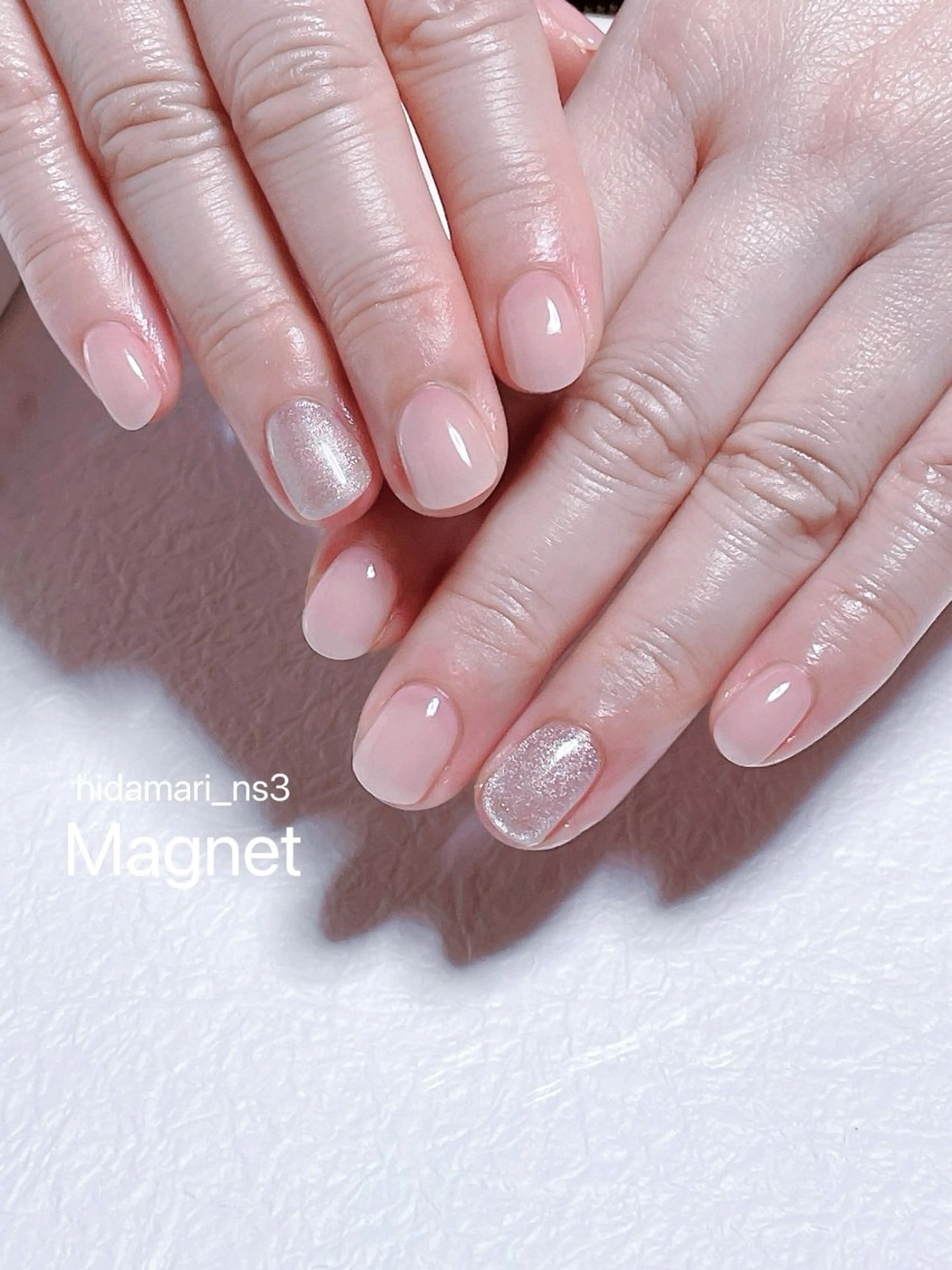 ネイル アートネイル マグネットネイル ハンドネイル NailSalon ひだまりのネイルデザイン