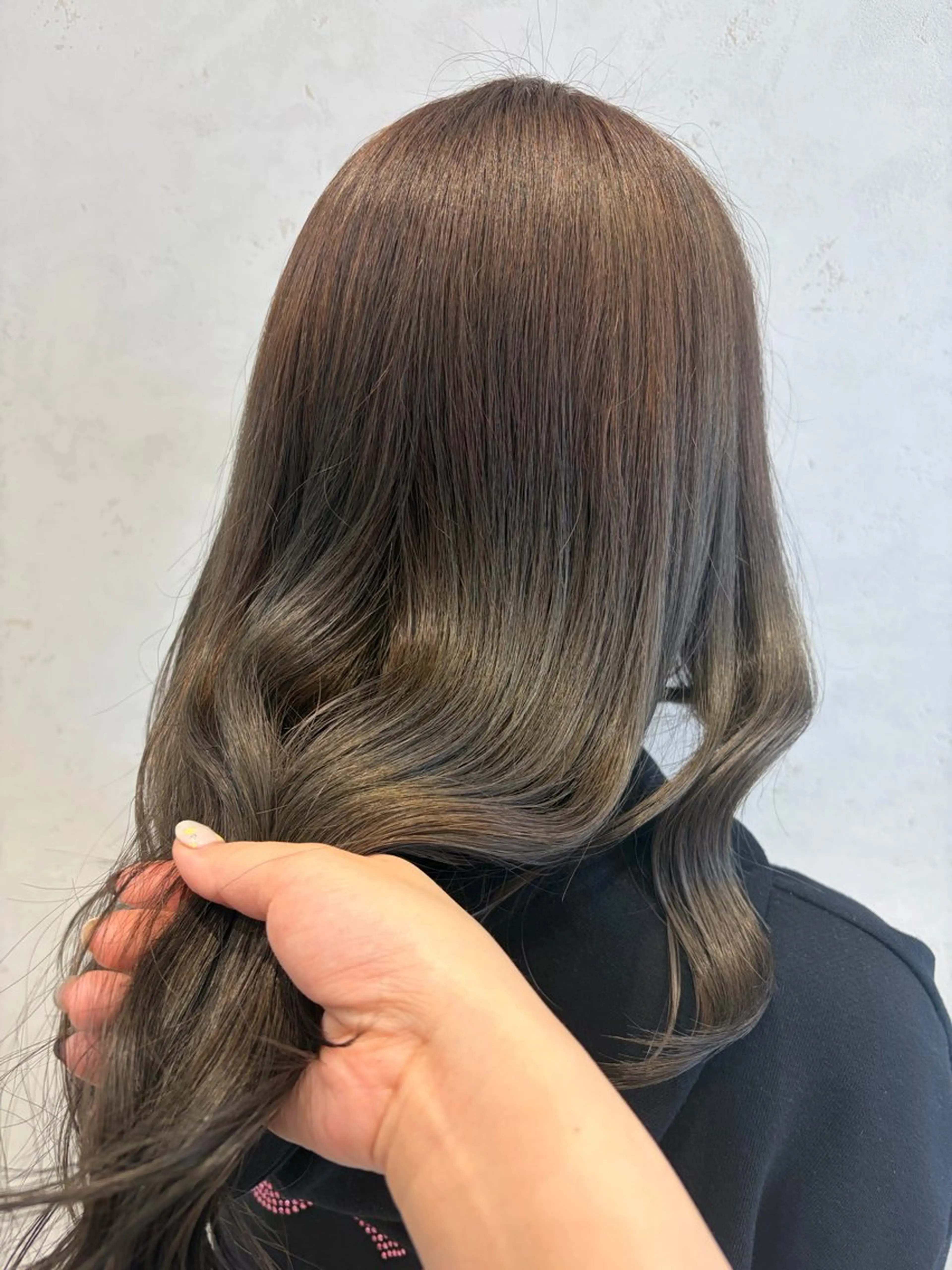 ロング ヘアカラー トリートメント ナチュラル／艶髪💎 maoのヘアスタイル