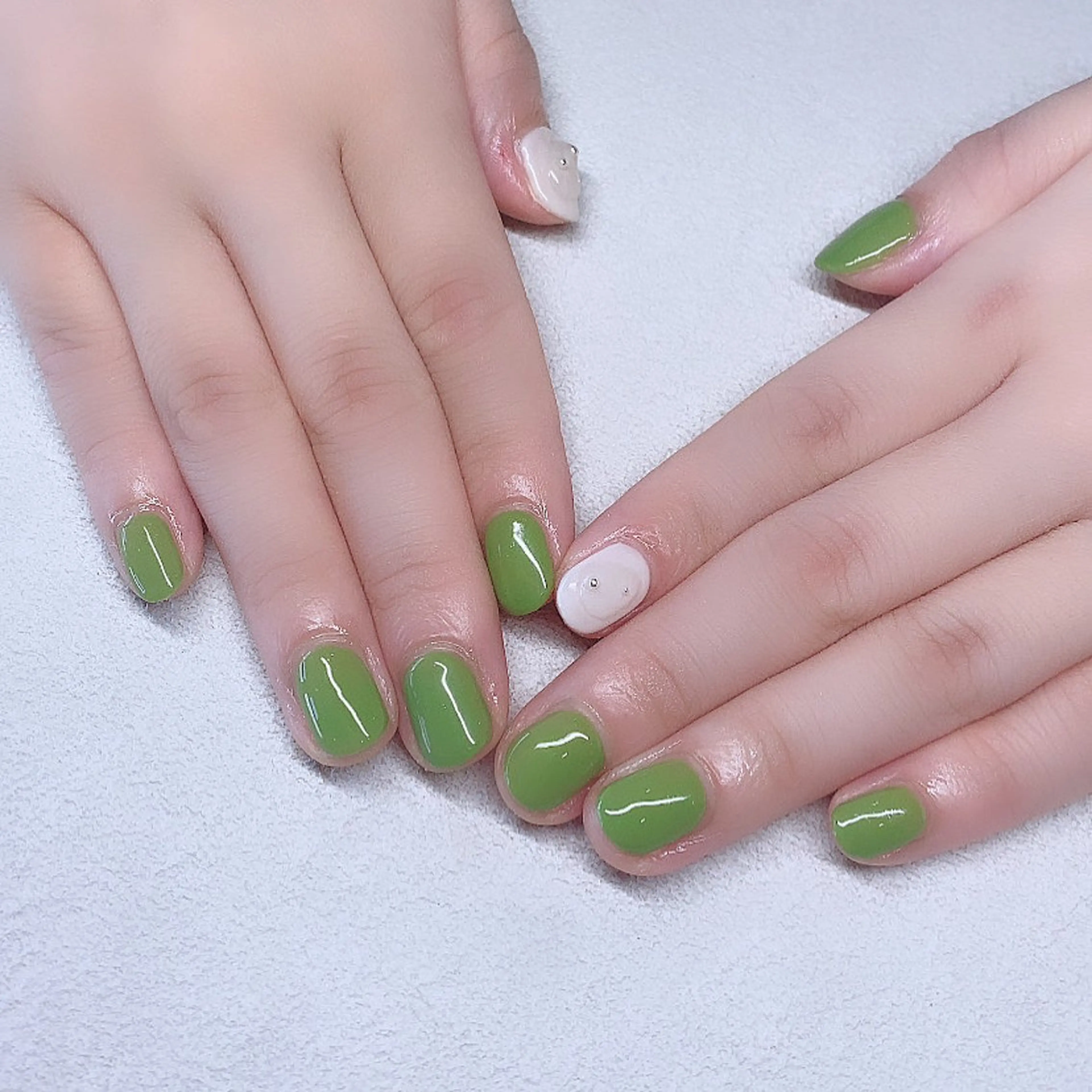 ネイル 西大分S.Nail 𓏲⋆🪸.⋆⸜🫧のネイルデザイン