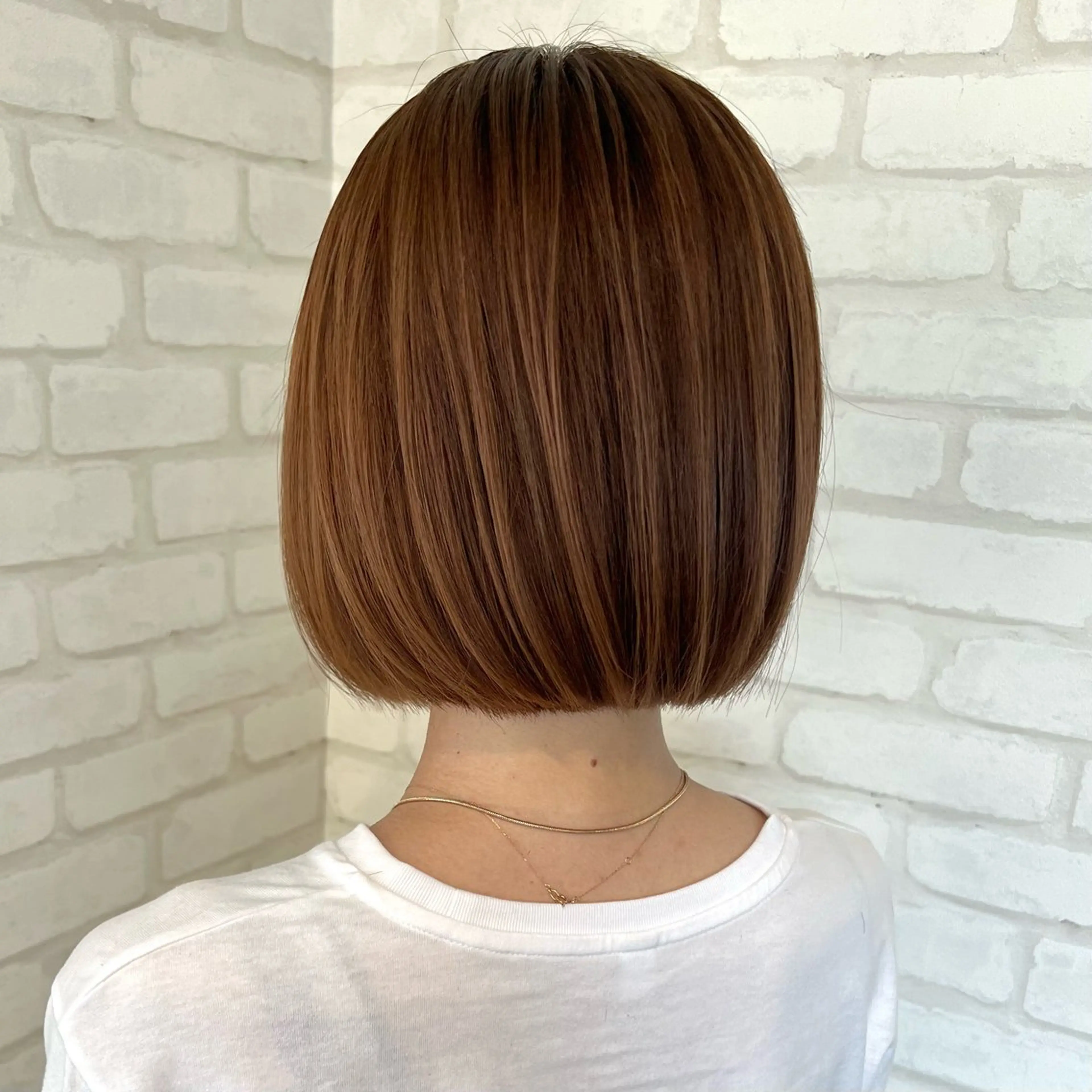 ショート ヘアカラー 🇰🇷韓国風レイヤ ー🇰🇷の達人🔥のヘアスタイル