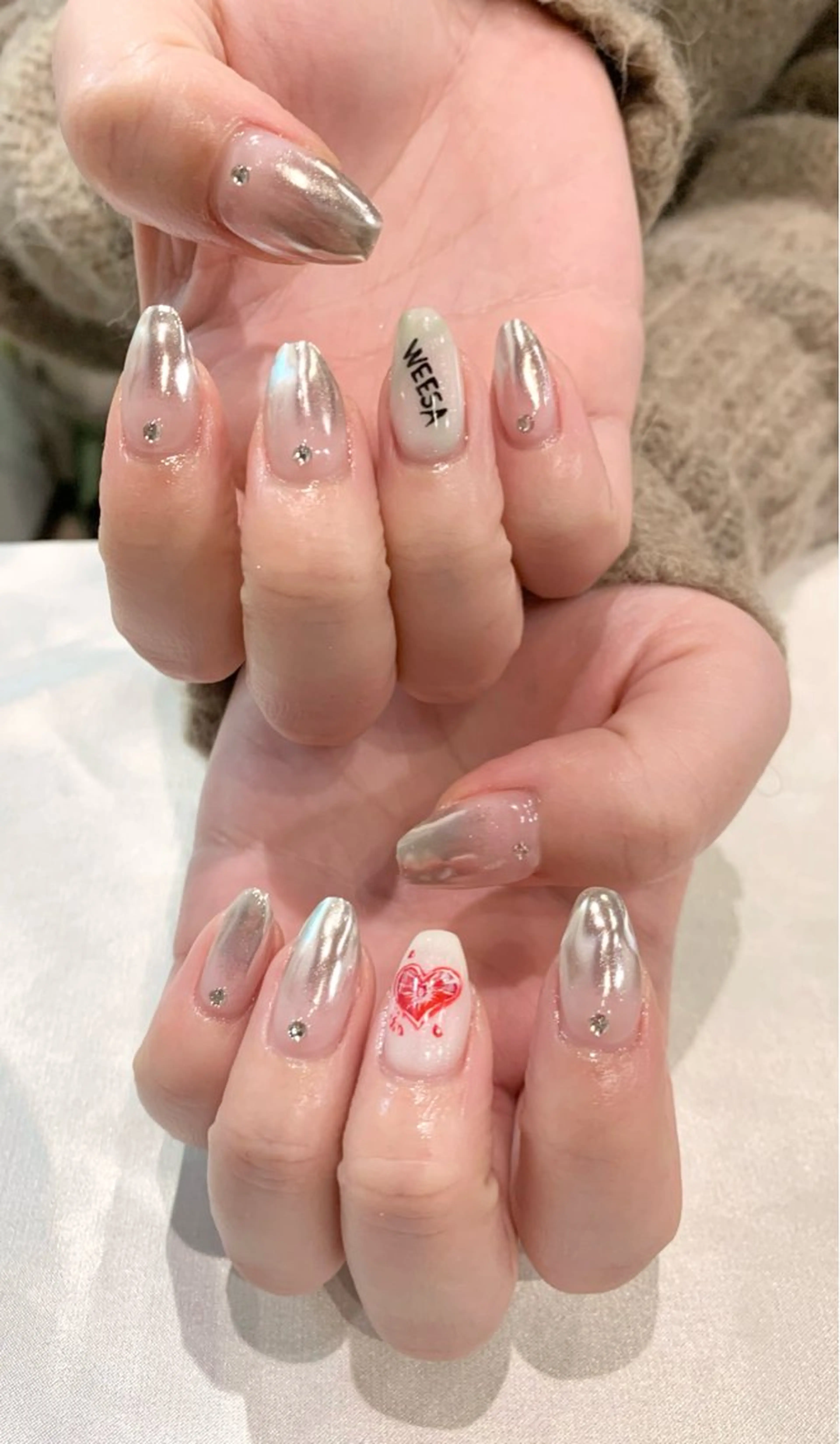 ネイル ハンドネイル ecrin 💎 mayuのネイルデザイン