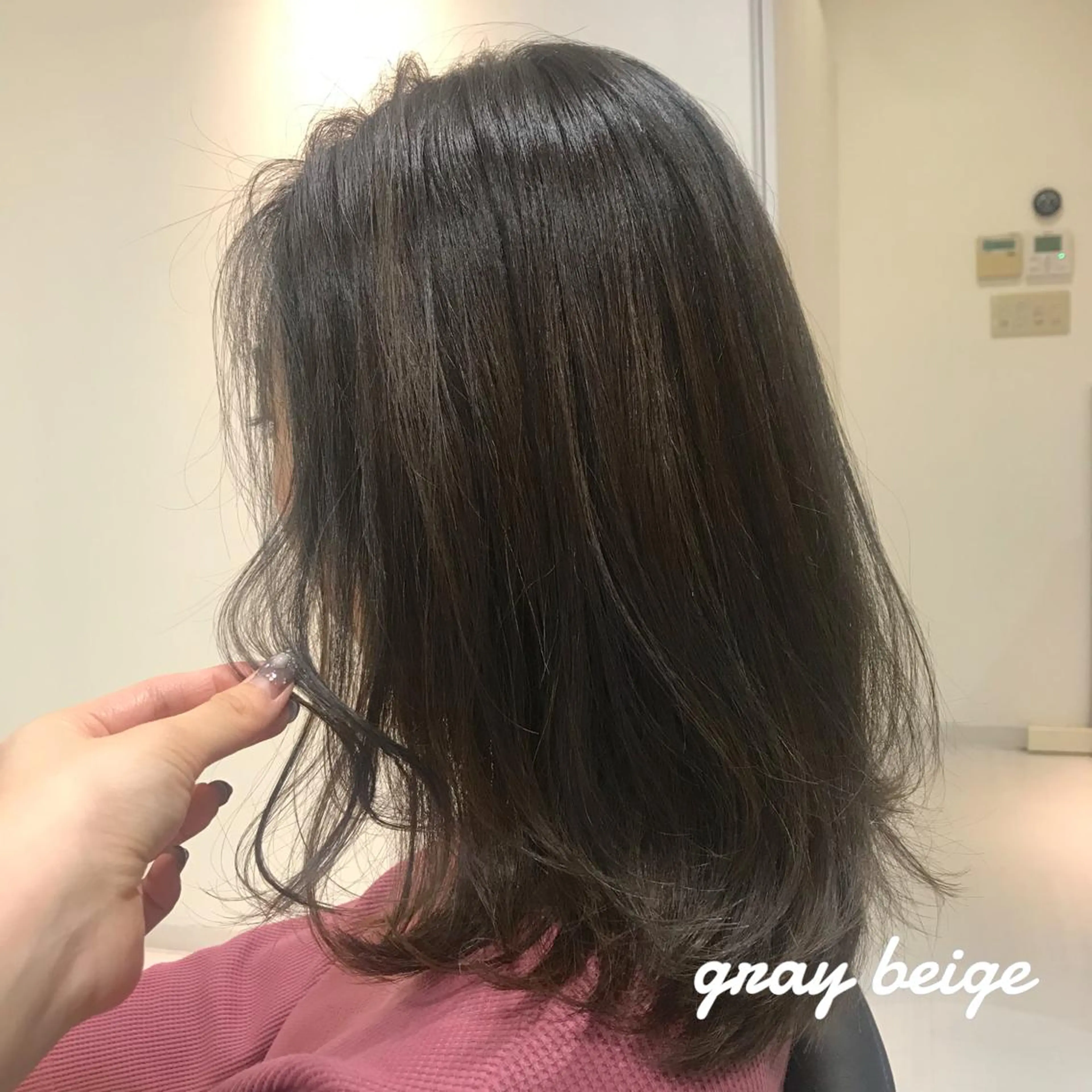 セミロング ハイライト 青木 香怜のマツエク・マツパデザイン