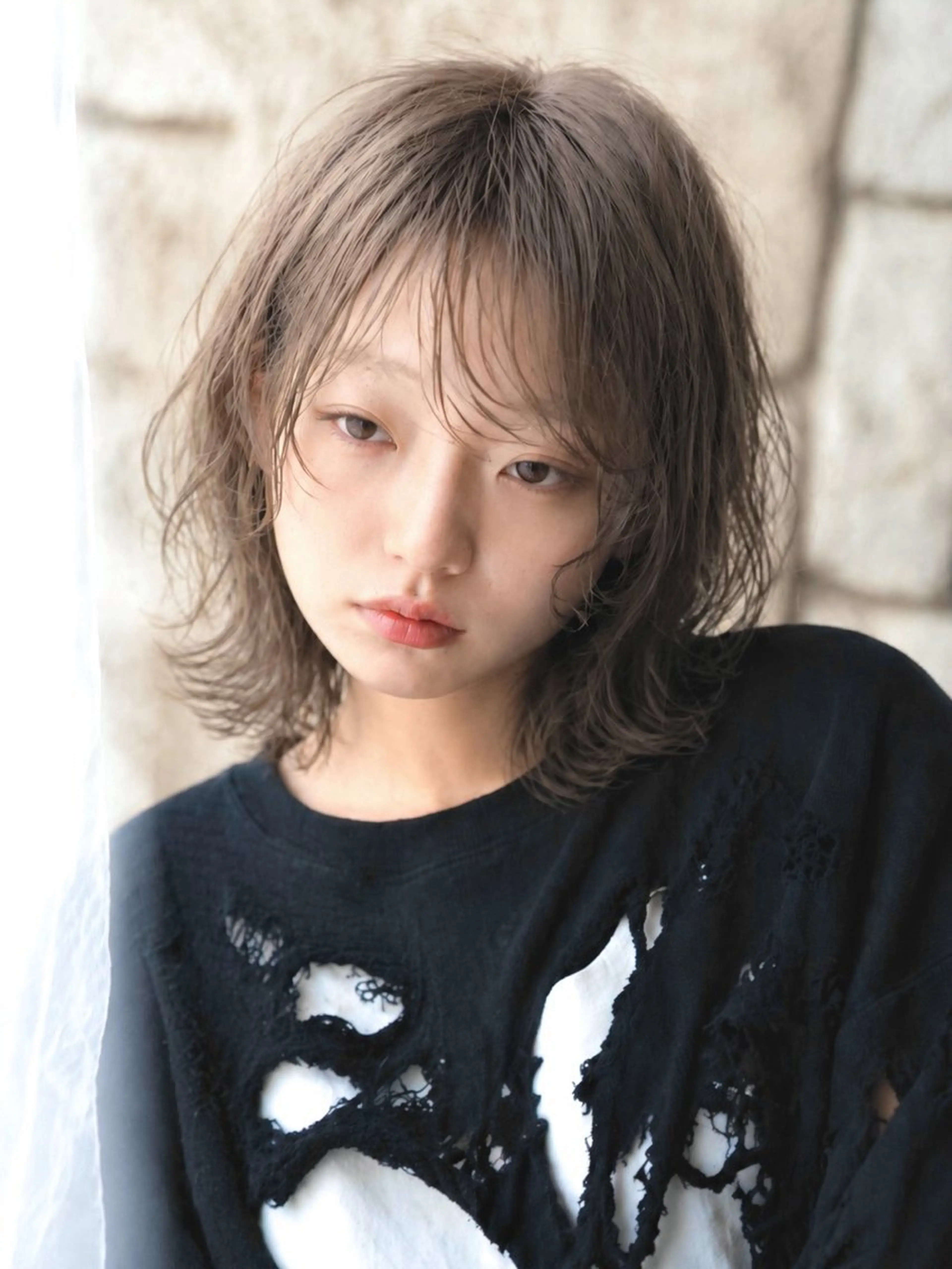 ミディアム カラー ヘアカラー トリートメント ズミ🦖荻窪 🦖似合わせレイヤーのヘアスタイル