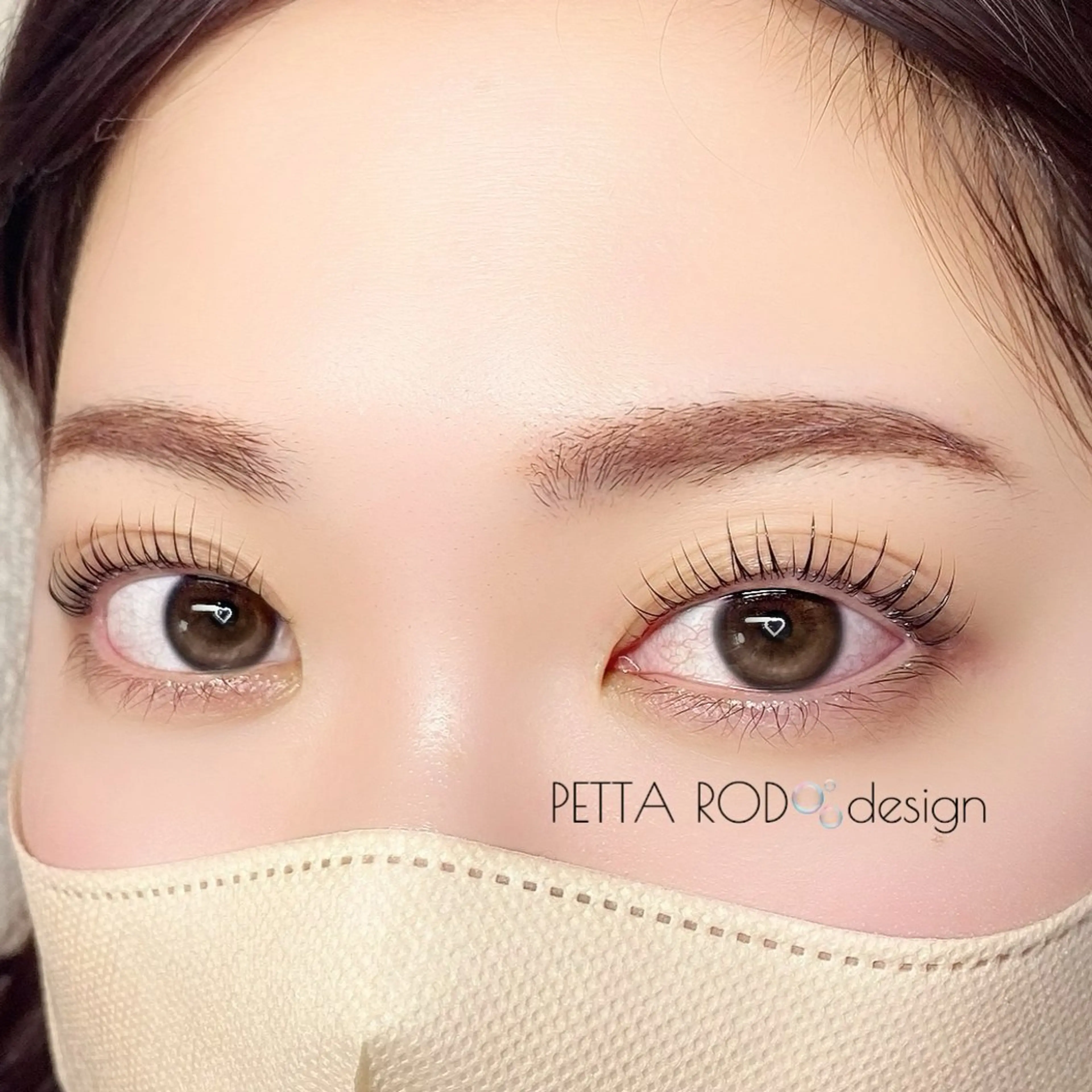 マツエク・マツパ 束感まつ毛 パリジェンヌラッシュリフト まつげパーマ ワンホンマツエク マツパ ruhe eyeのマツエク・マツパデザイン