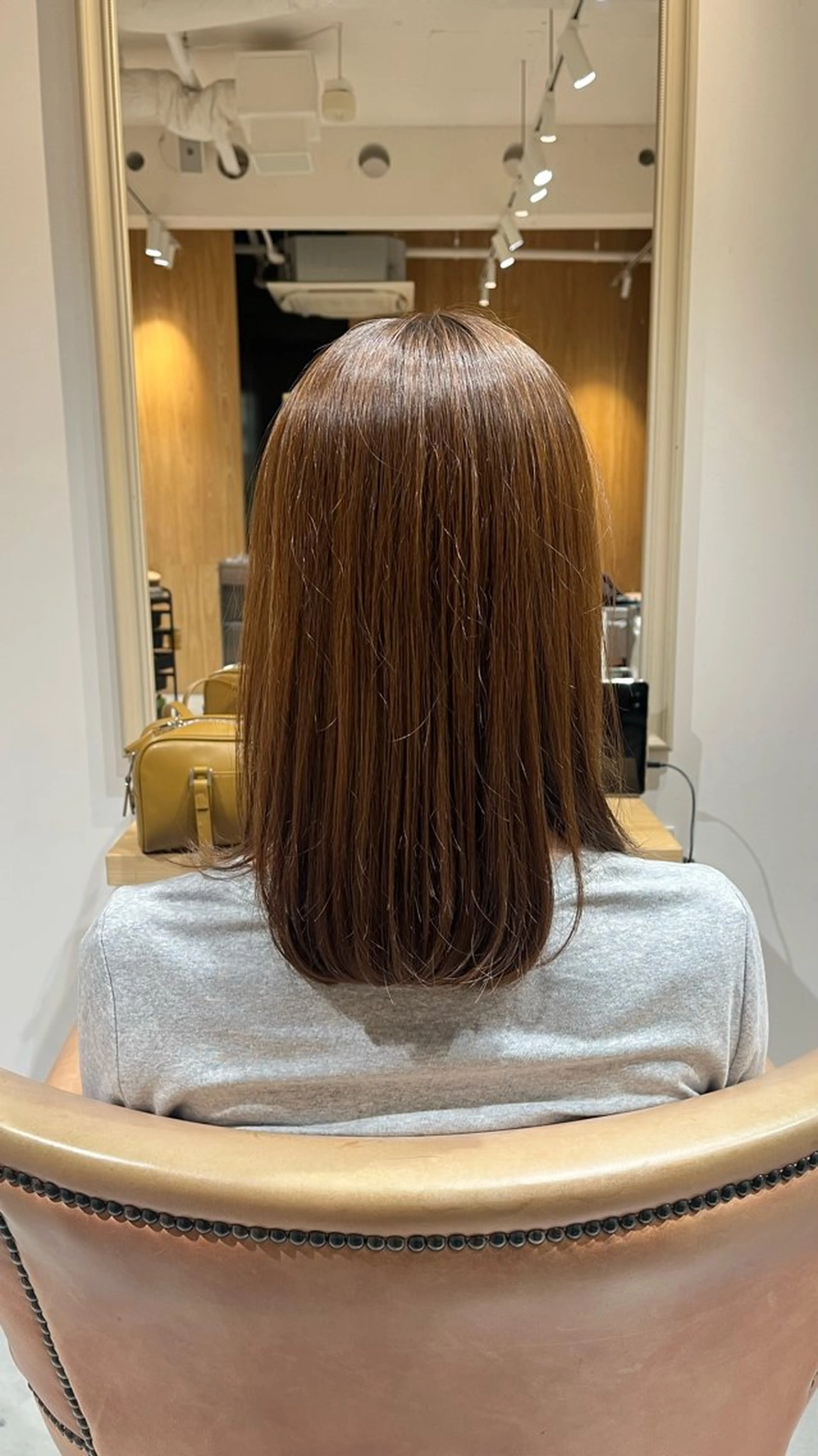 ミディアム 森 美夕のヘアスタイル