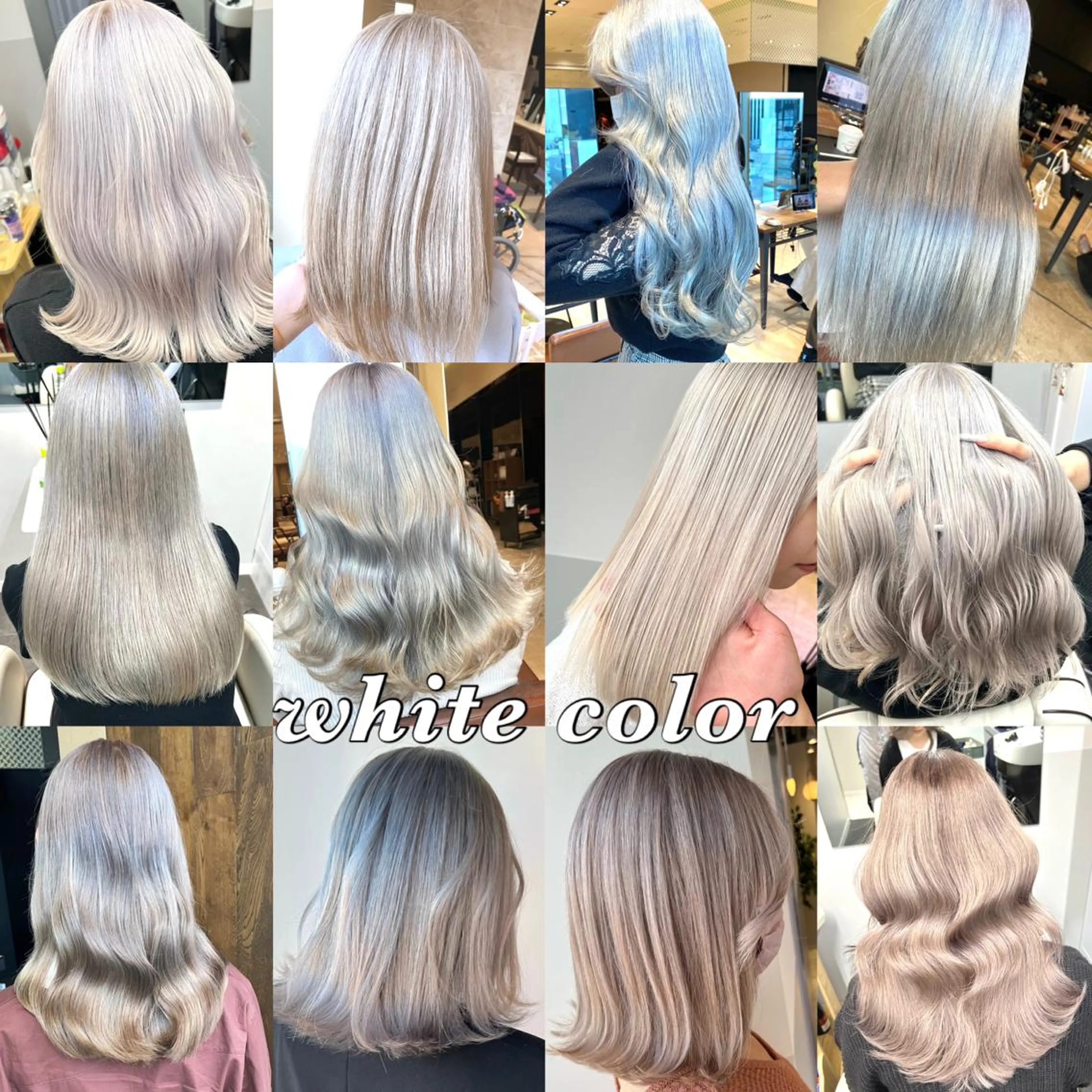 ミディアム カラー ミディアムパーマ ベージュカラー 黒髪 ブリーチ ブルーカラー カット ヘアカラー 顔まわりの神様✨ 透明感カラー藤嶋秀幸のヘアスタイル