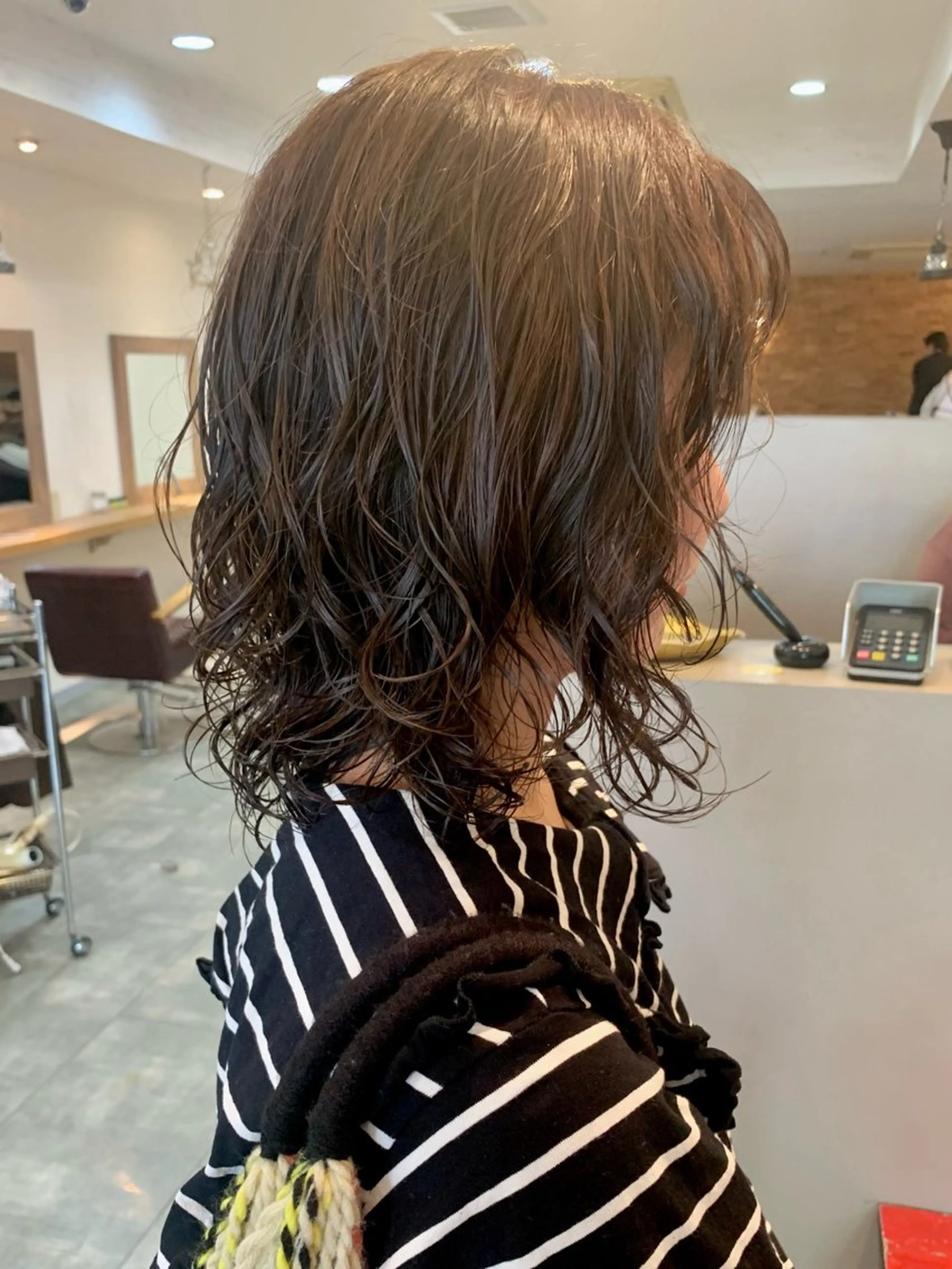 ミディアム パーマ カット パーマ トリートメント ショート/パーマ/ MIOのヘアスタイル