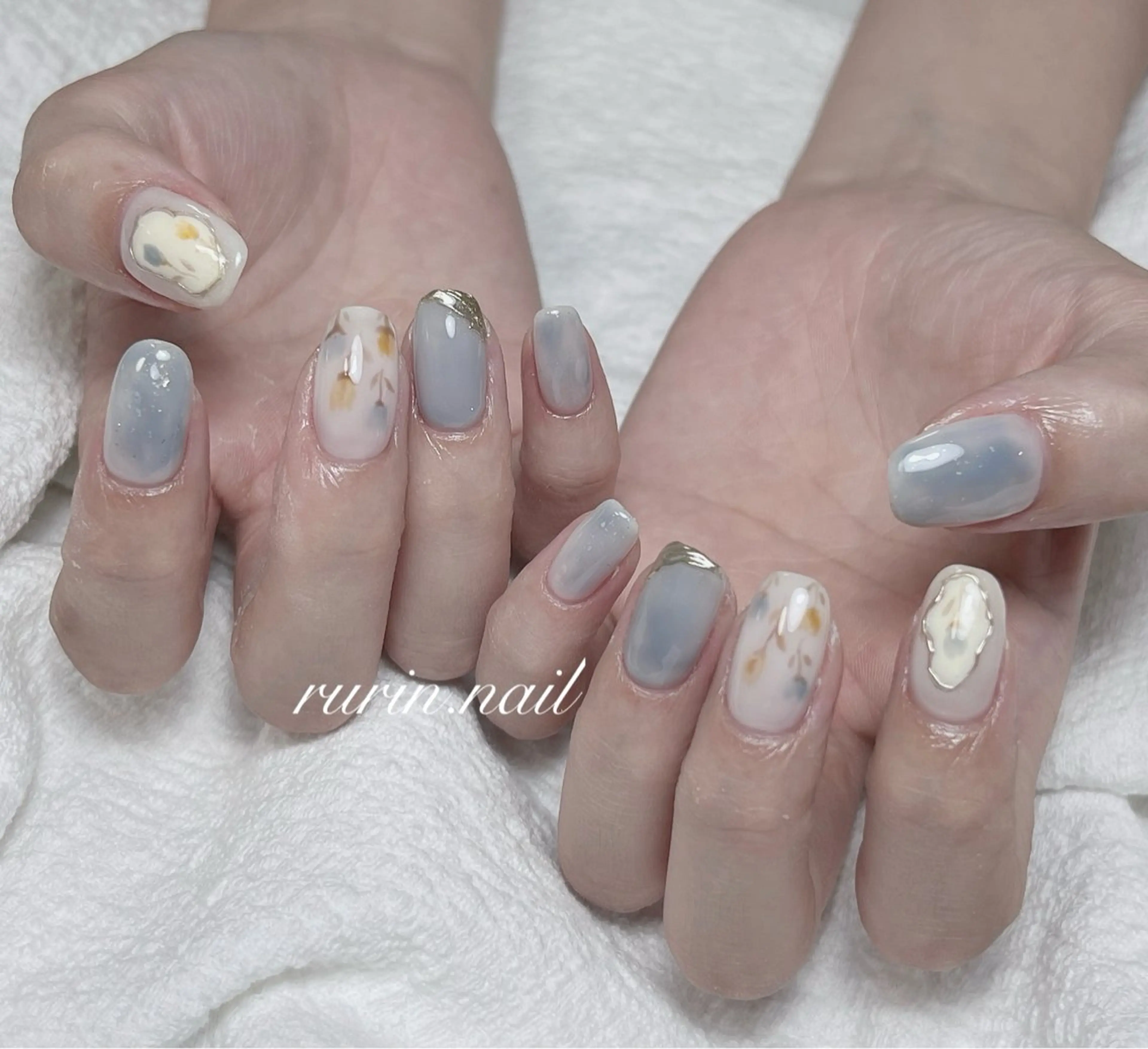 ネイル ハンドネイル ルリン サロン💅のネイルデザイン