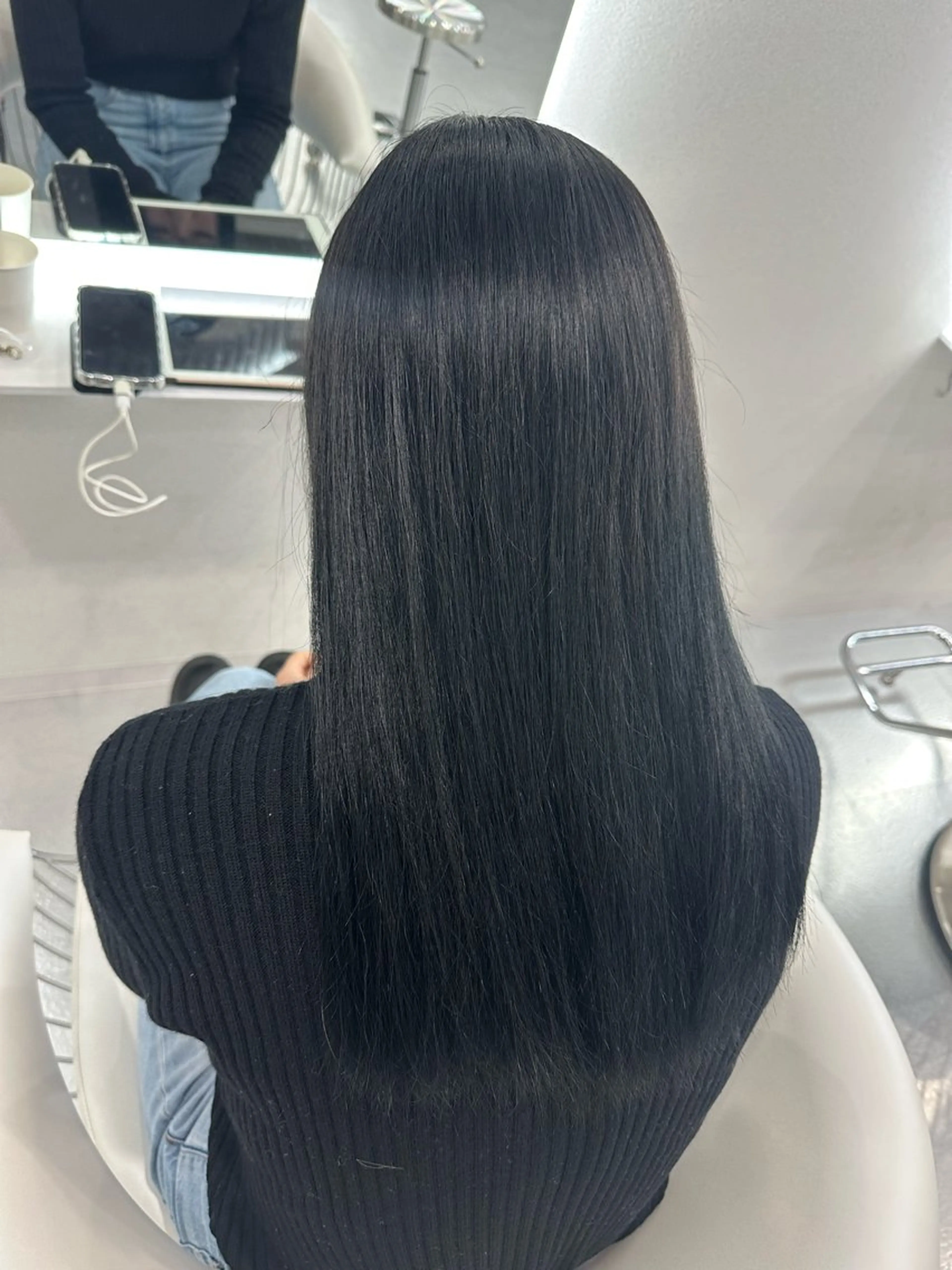 ロング ならざきつぐみ /天王寺/ハイトーンのヘアスタイル