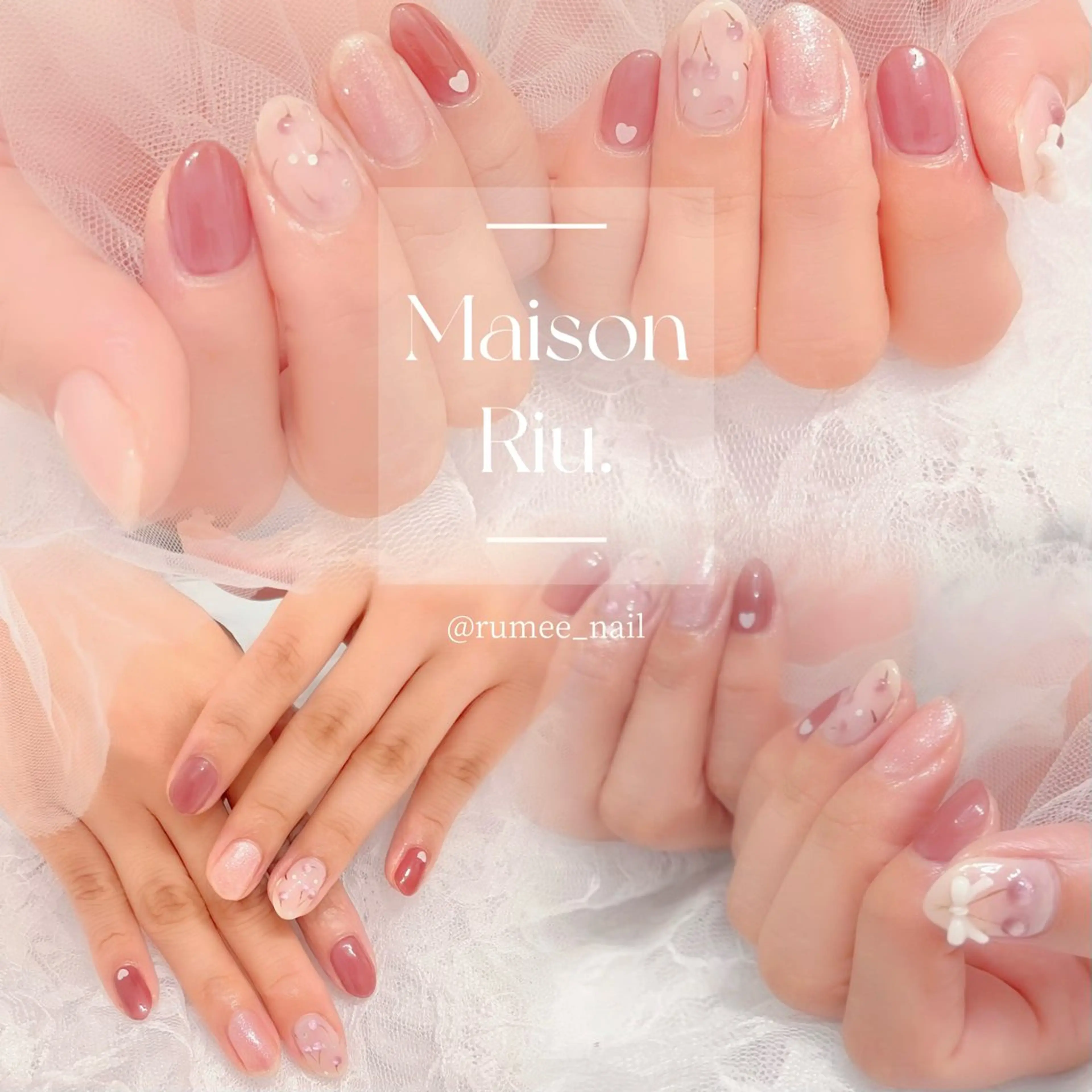 ネイル ♡ 𝑹𝒊𝒏𝒂のネイルデザイン