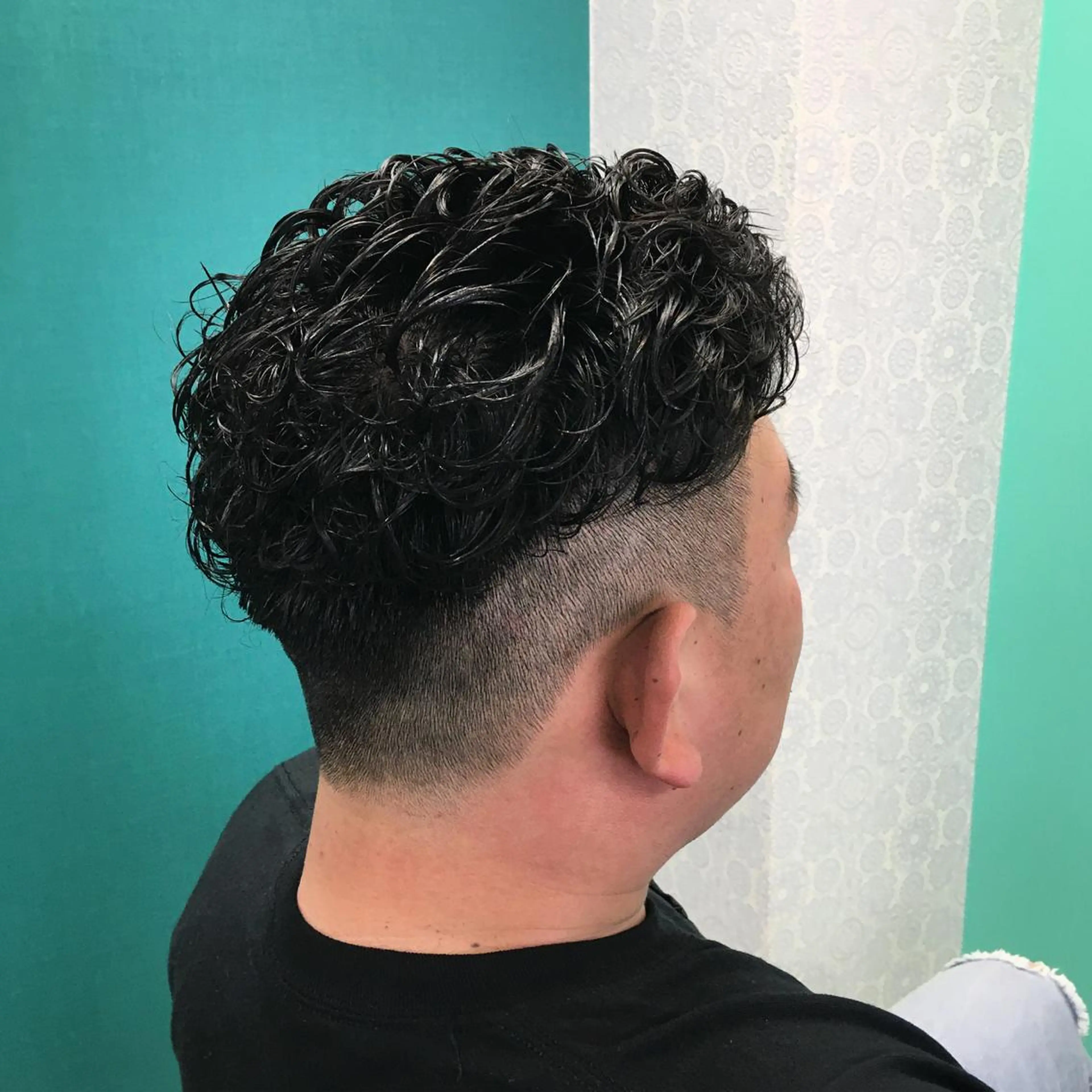 ショート パーマ トリートメント 山本 雷のヘアスタイル