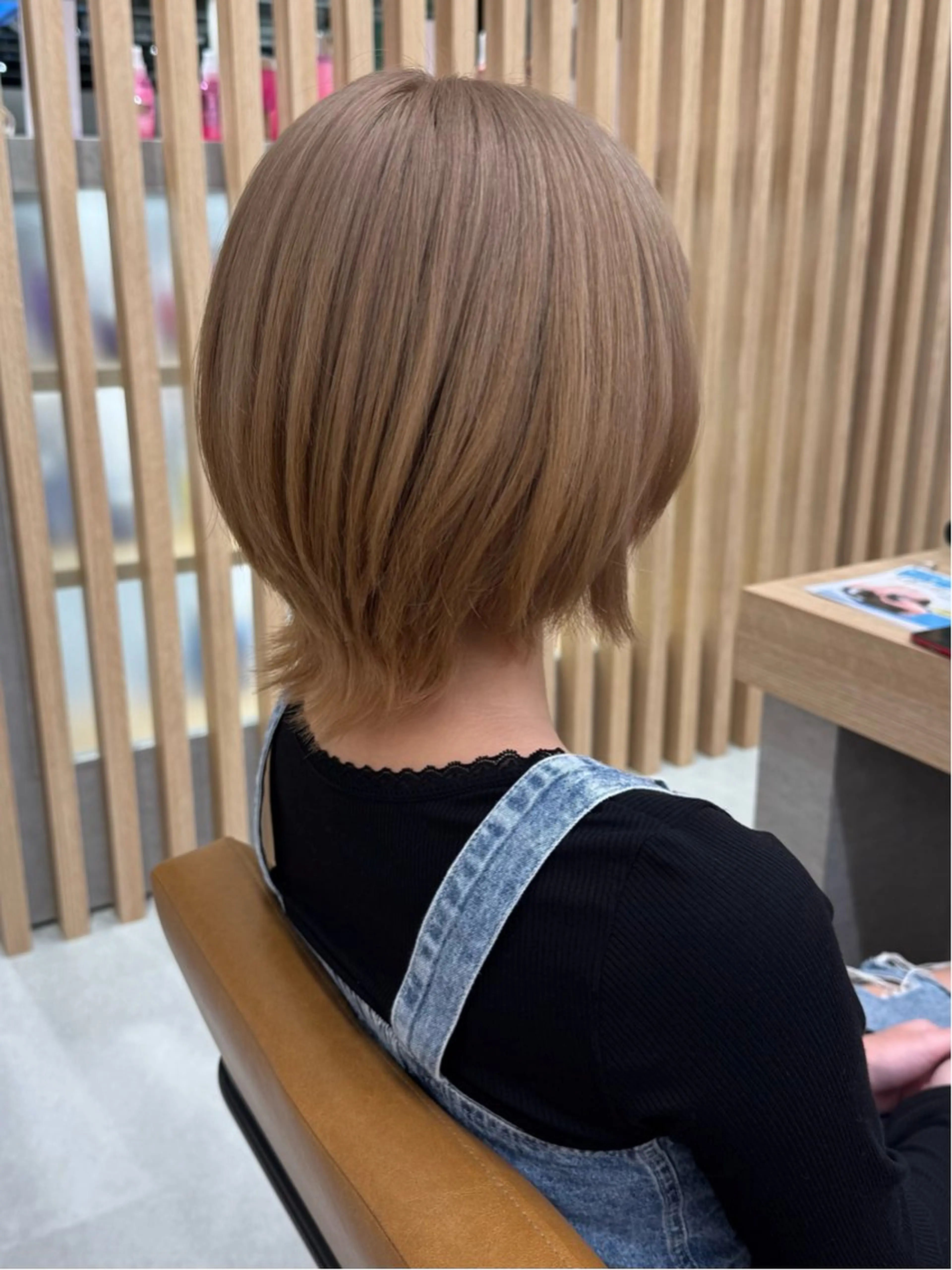 ショート カラー ブロンド ヘアカラー けー すけのヘアスタイル