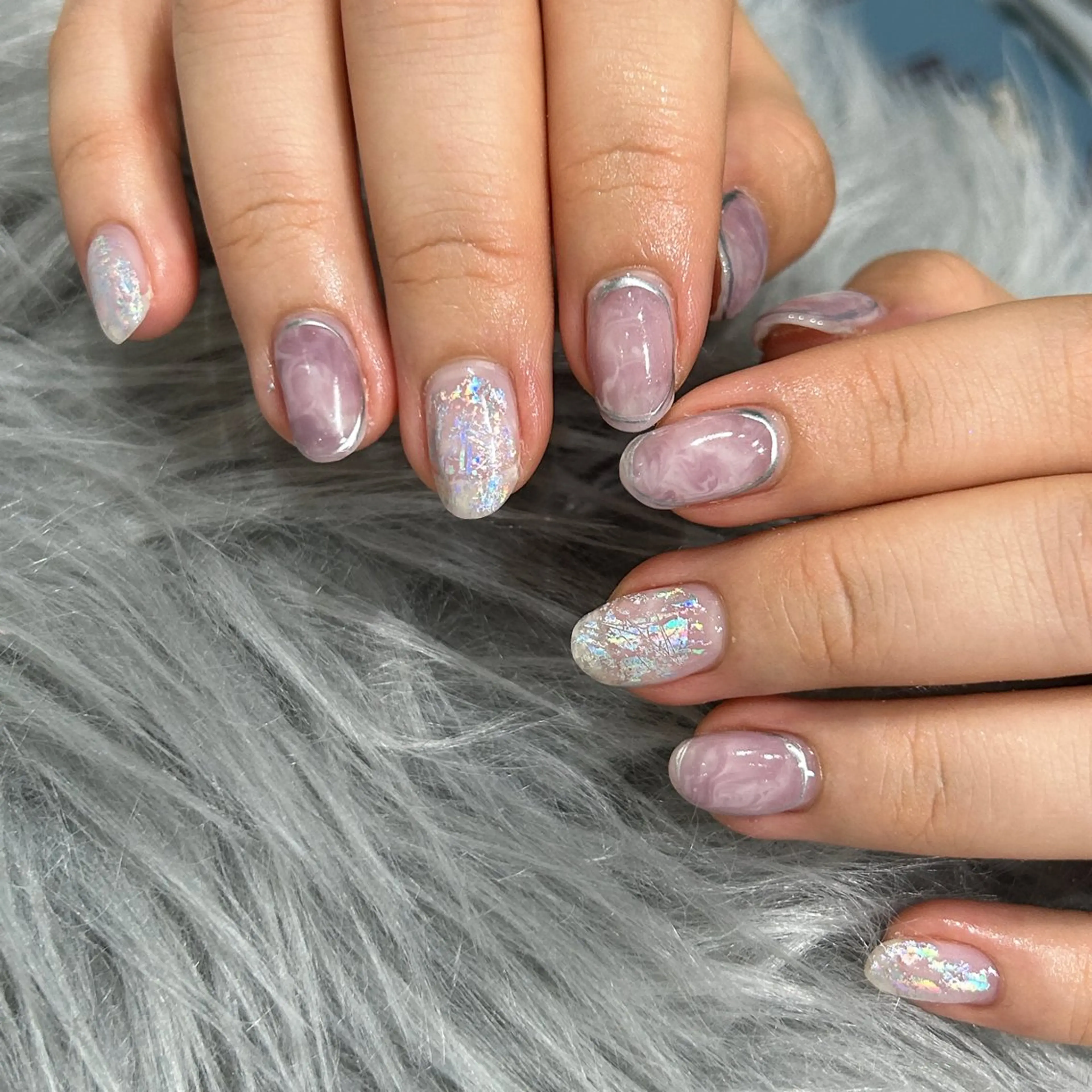 ネイル はあとねいる筑紫口店 Hitomiのネイルデザイン