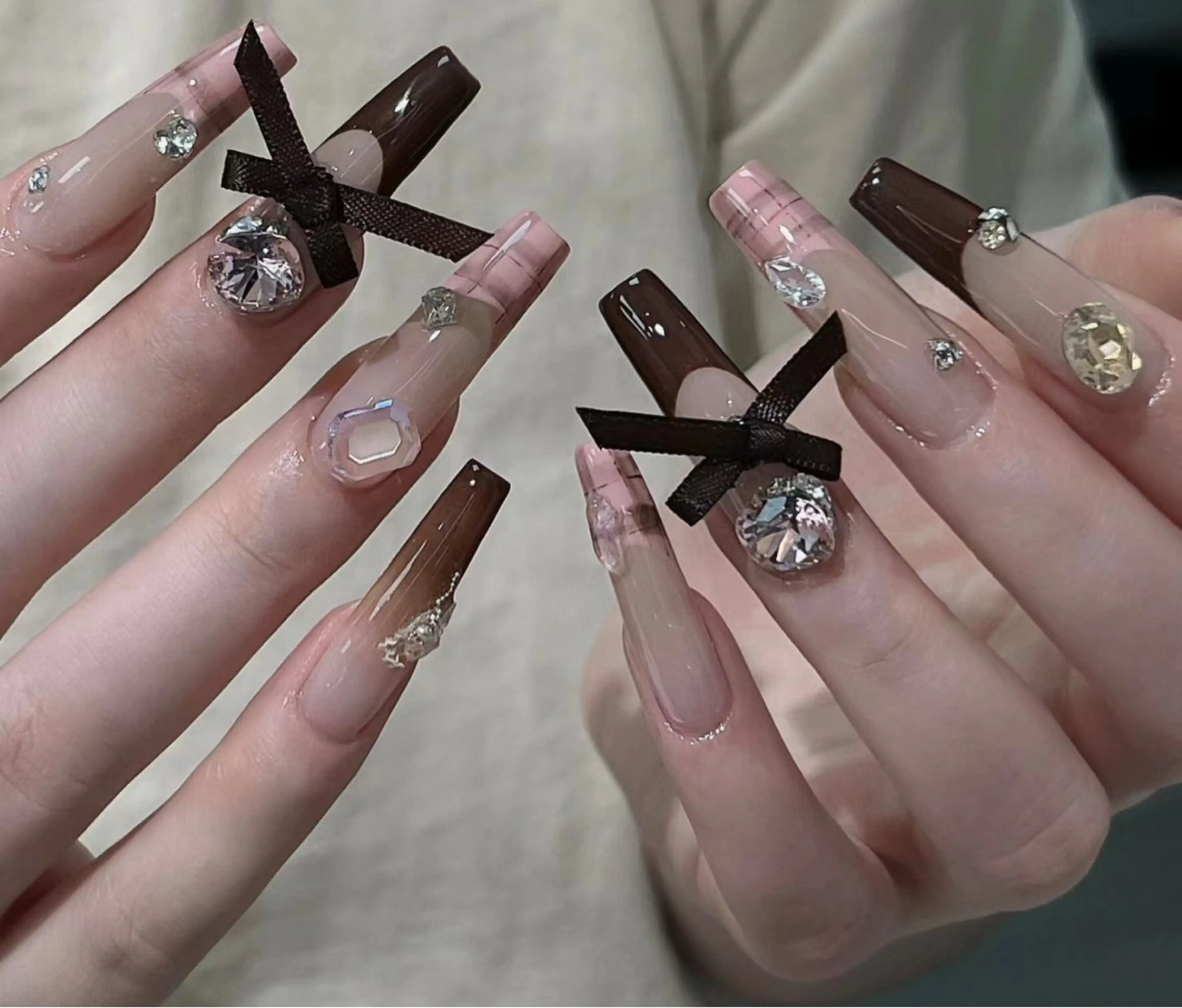 ネイル 長さだし専門店 M2　rikaのネイルデザイン