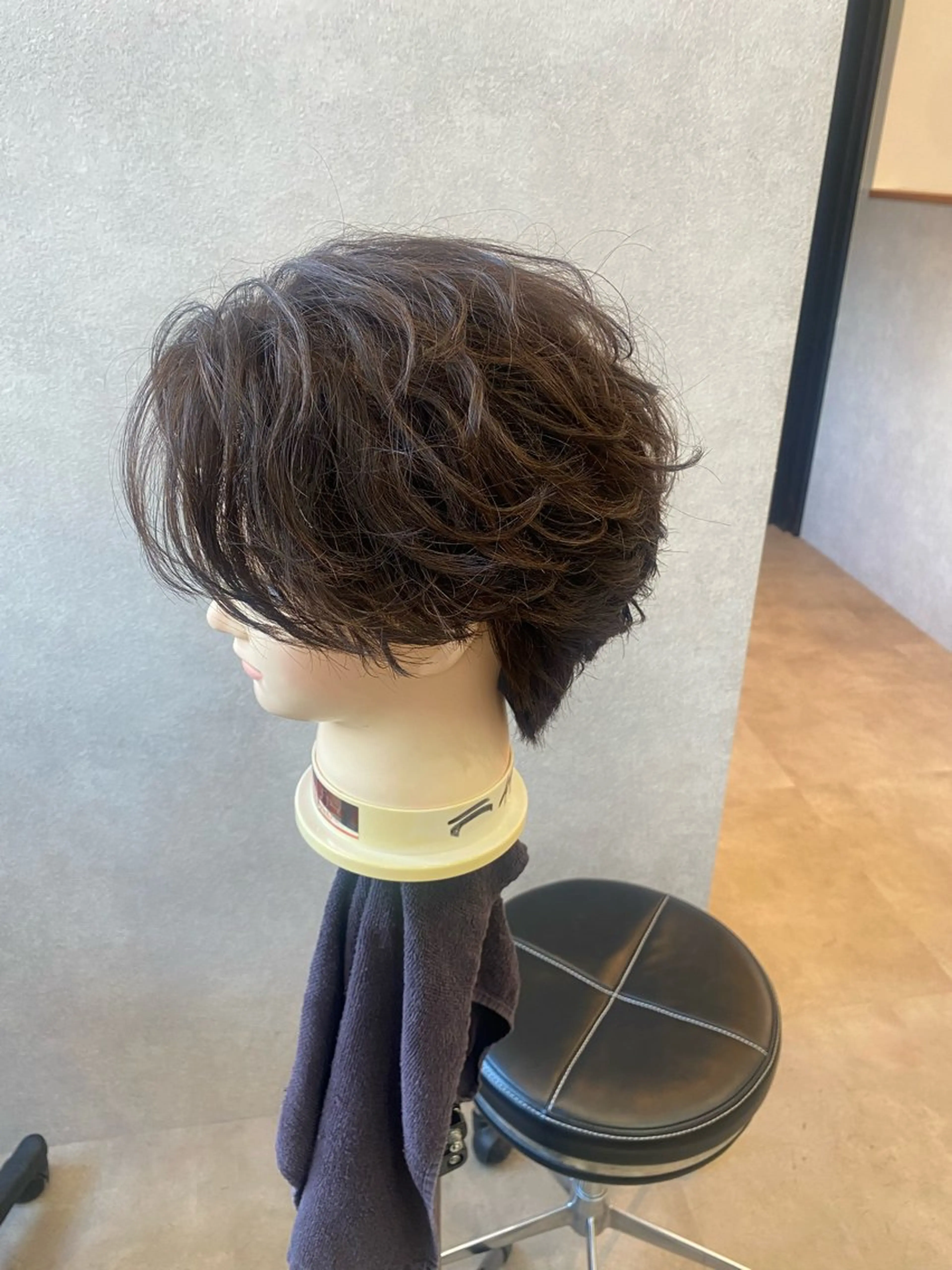 パーマ メンズ カット パーマ BLEACHi高崎店 /湯浅泳作のヘアスタイル