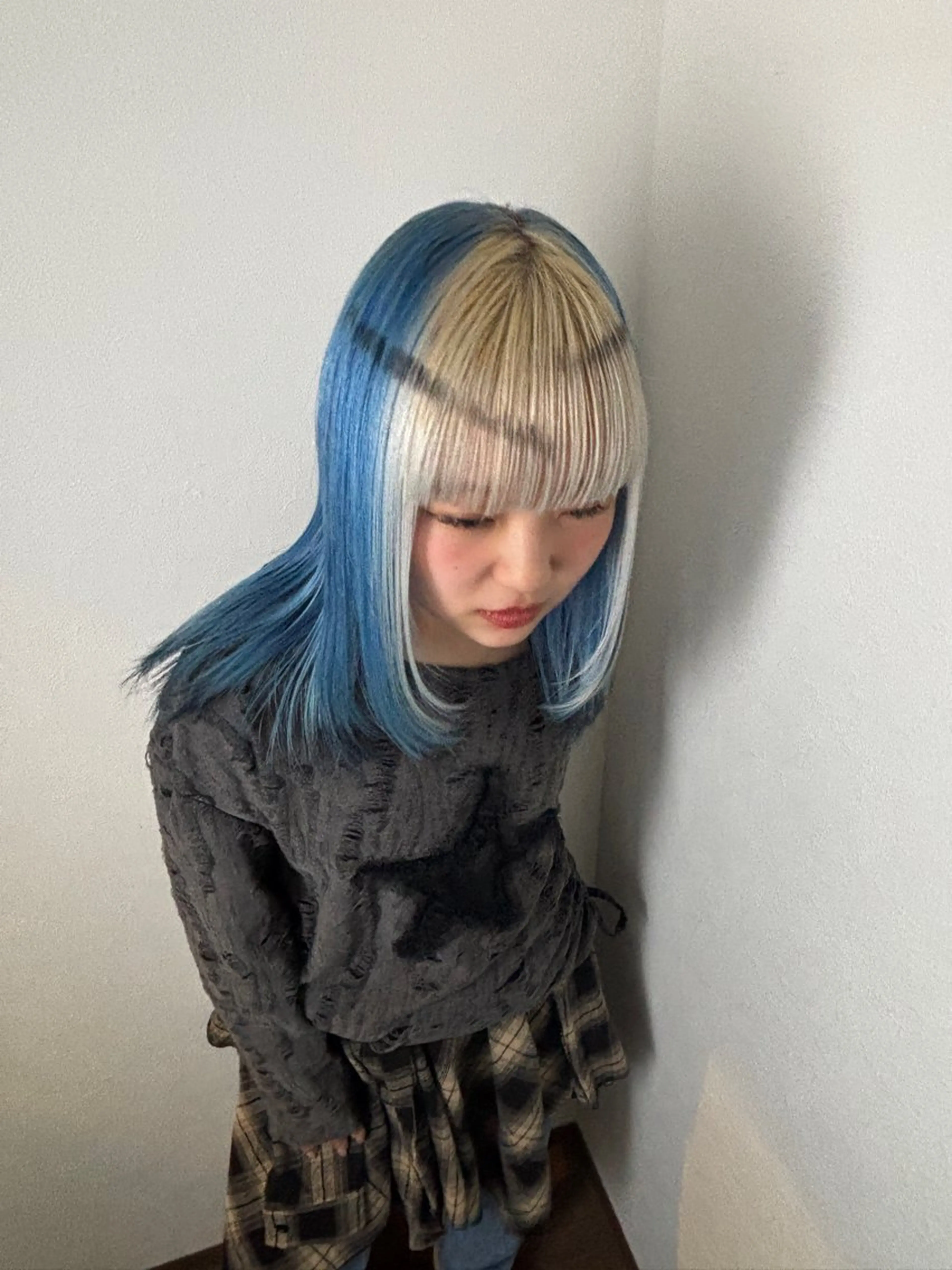 セミロング ハッシュカット🎀 MIYU💖のヘアスタイル