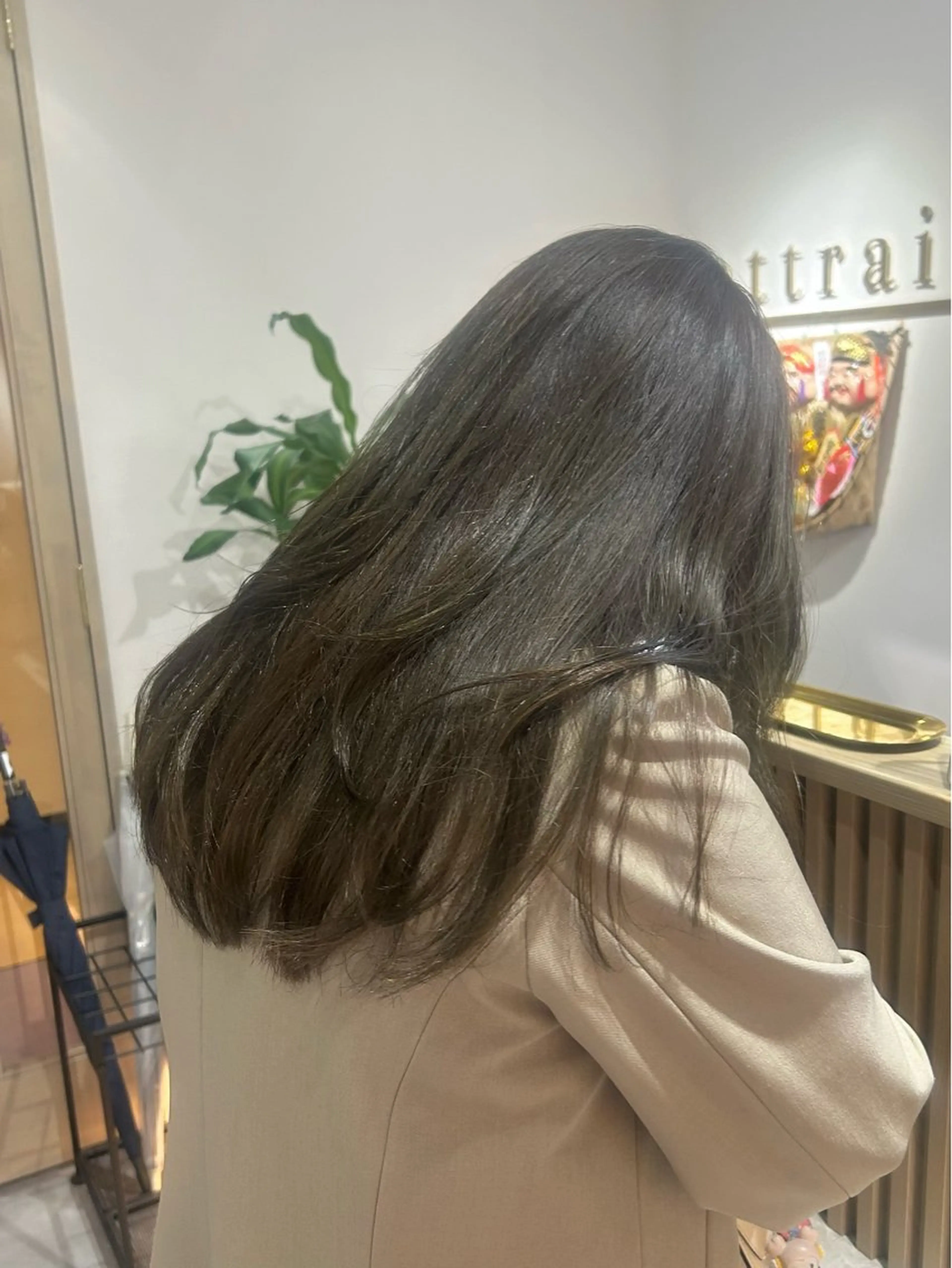 【赤みを抑え透明感UP🐬🫧】エドルカラー+Aujuaトリートメントの写真