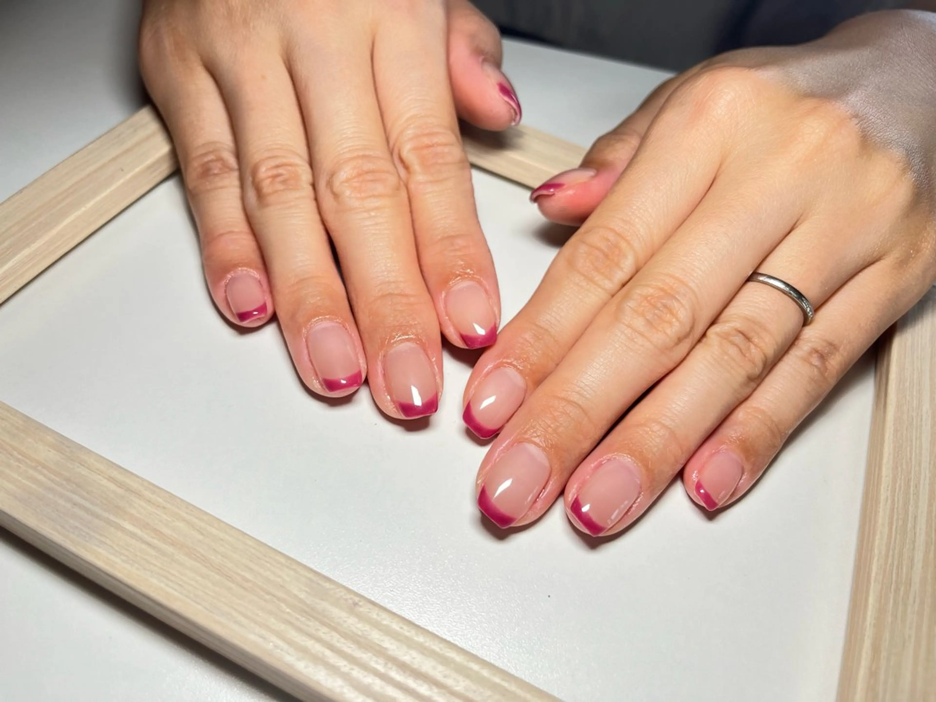 ネイル フレンチネイル Nail salon Caco.のネイルデザイン