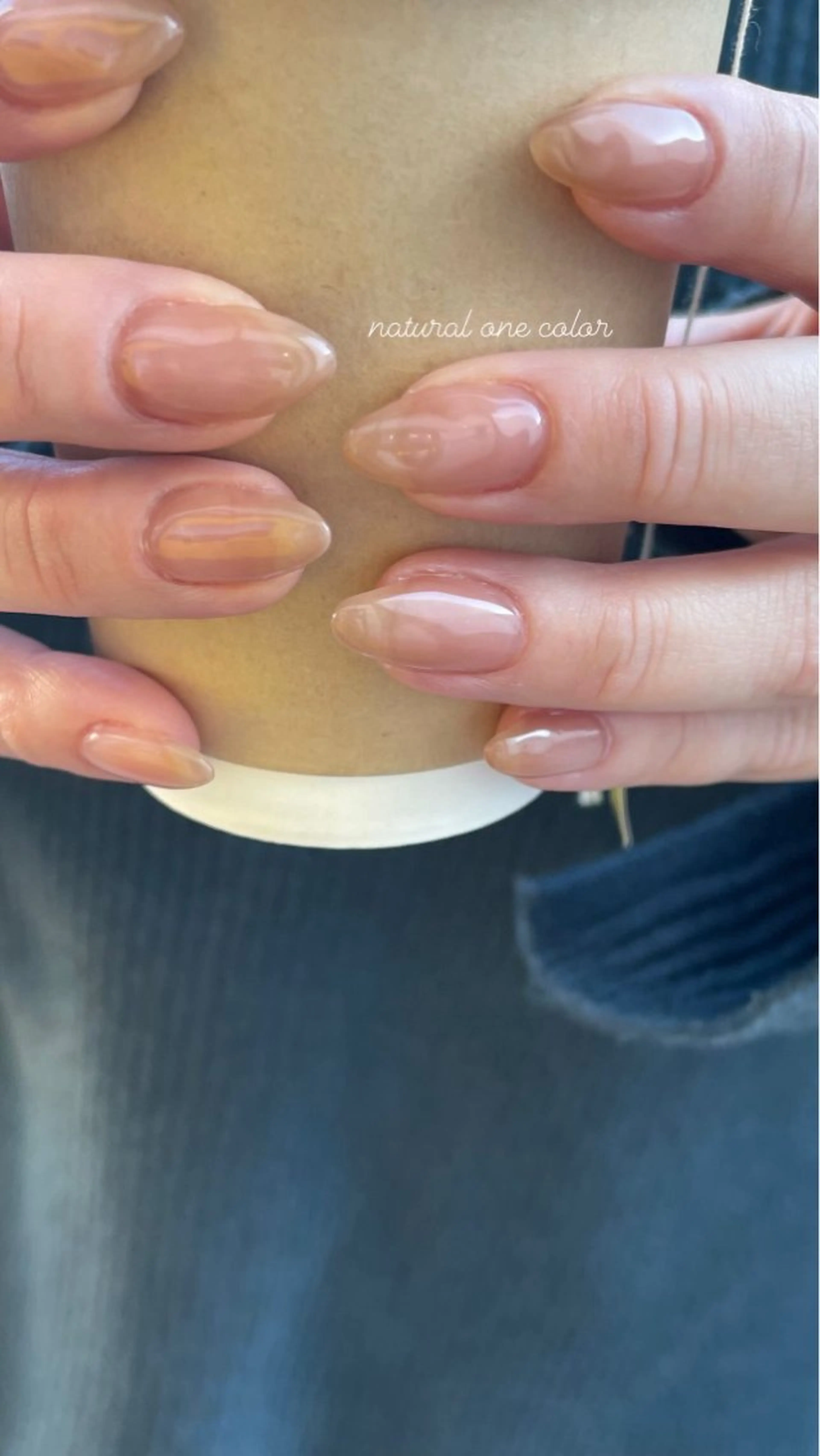 ネイル 持ち込み オフィスネイル ワンカラーネイル シンプルネイル ネイルチップ ハンドネイル leaaloha　byBROWN HAIR所属・レアアロハ宇都宮 /ネイル.スクールのネイルデザイン