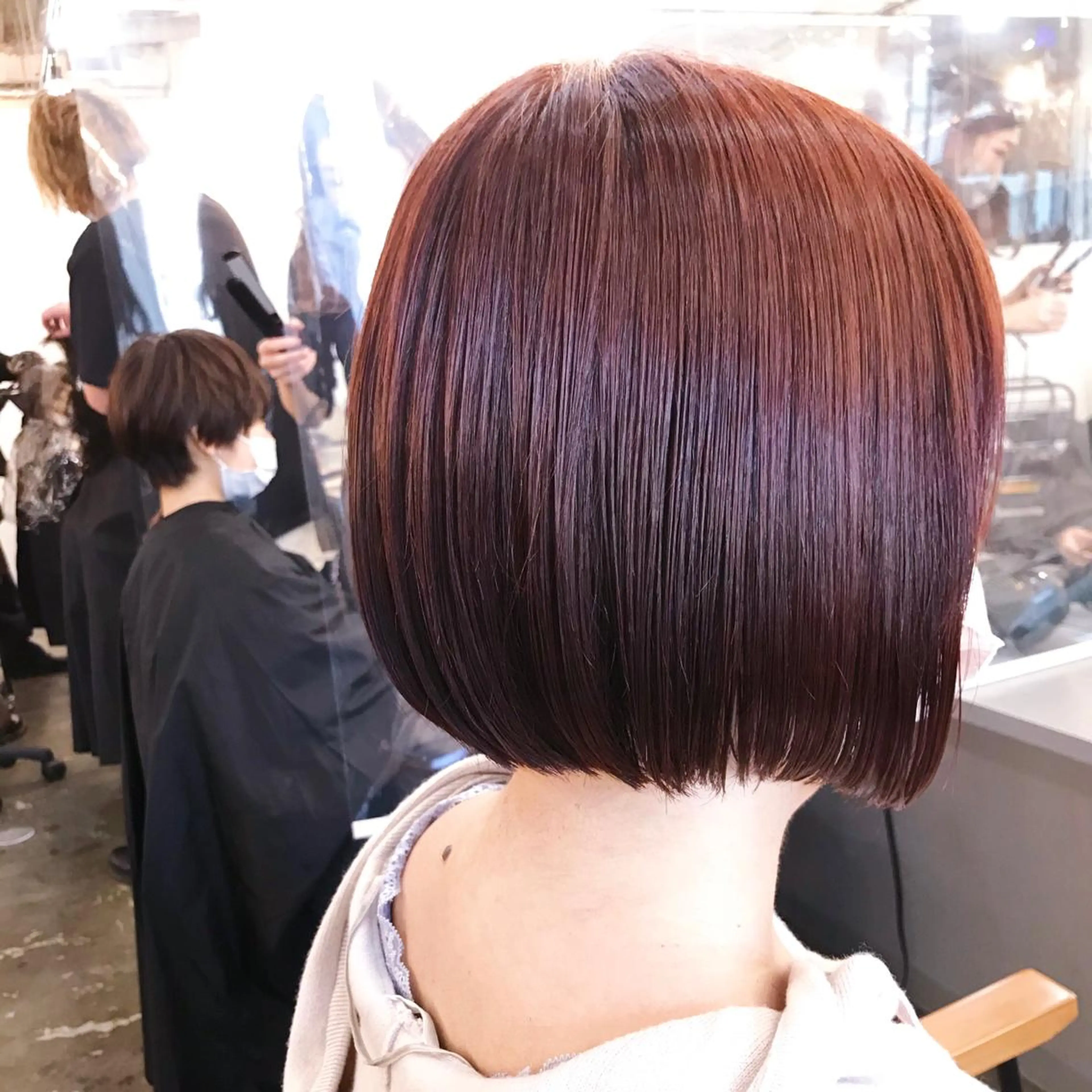 ショート カラー ヘアアレンジ 伊藤 華紀ᵕ̈*のヘアスタイル