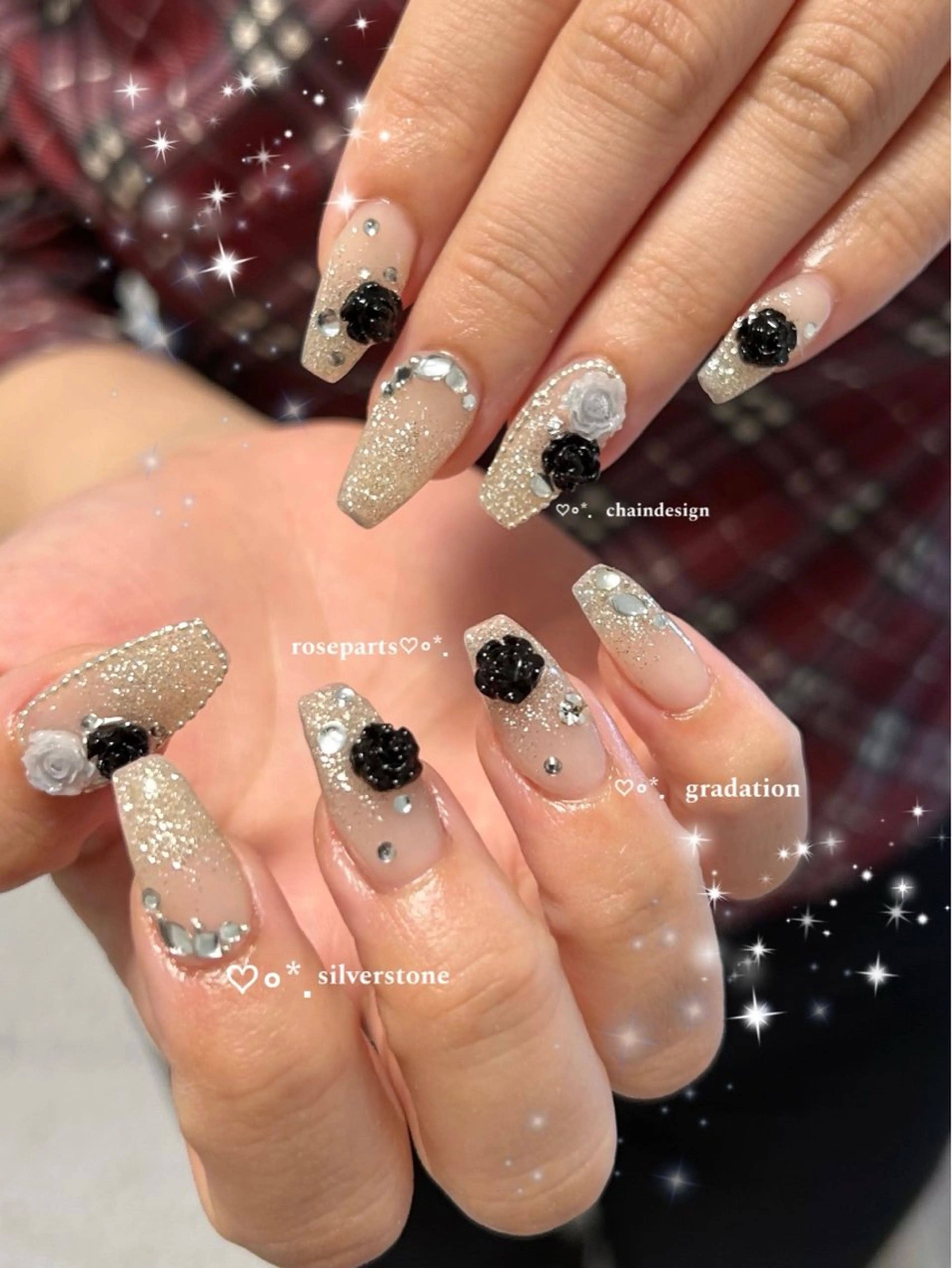 ネイル ラメ(グリッター) MARINネイリスト /UNELMA天神のネイルデザイン