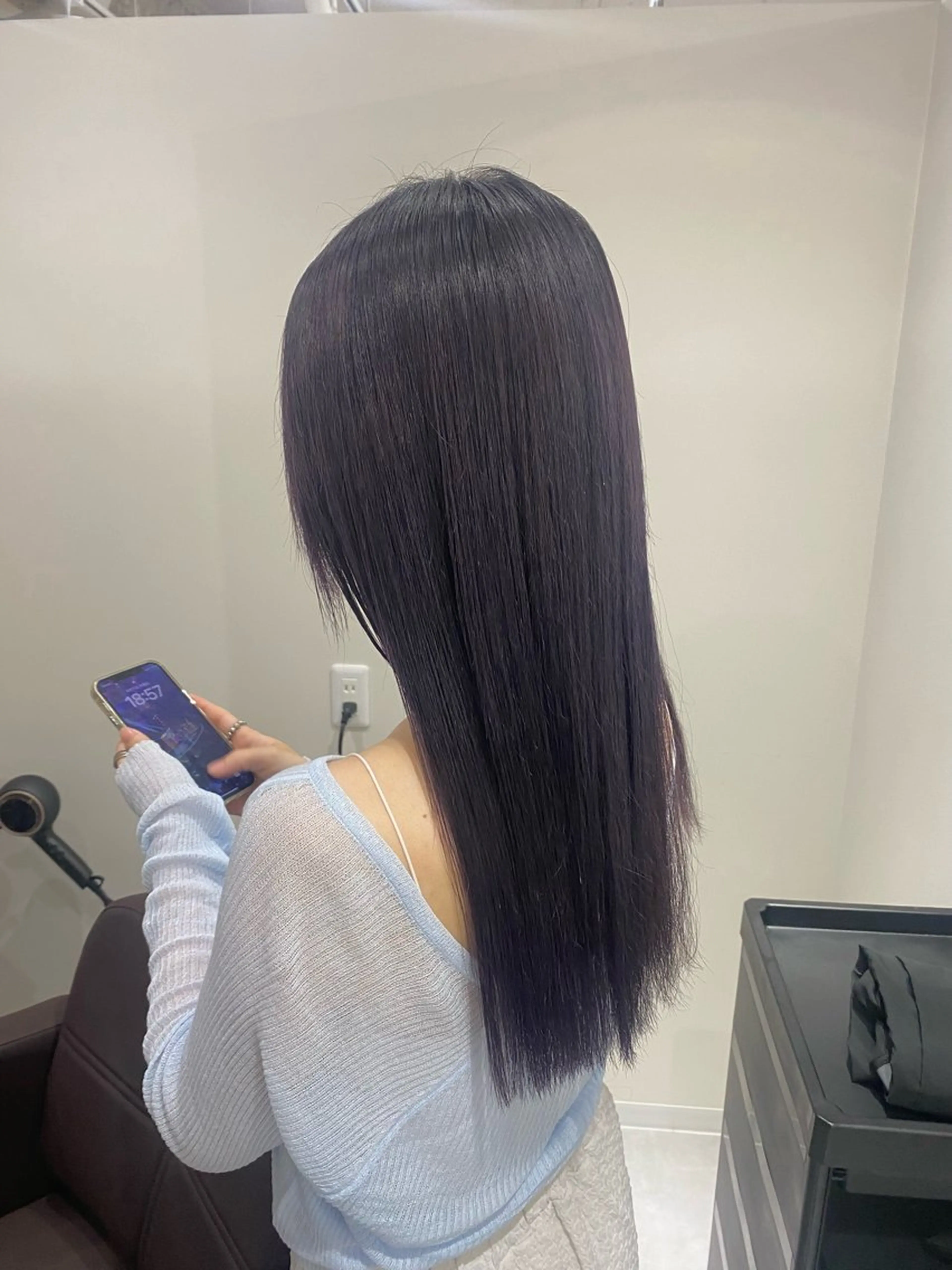 ロング カット ヘアカラー attrait所属・アトレ＊個室サロン himekaのヘアスタイル