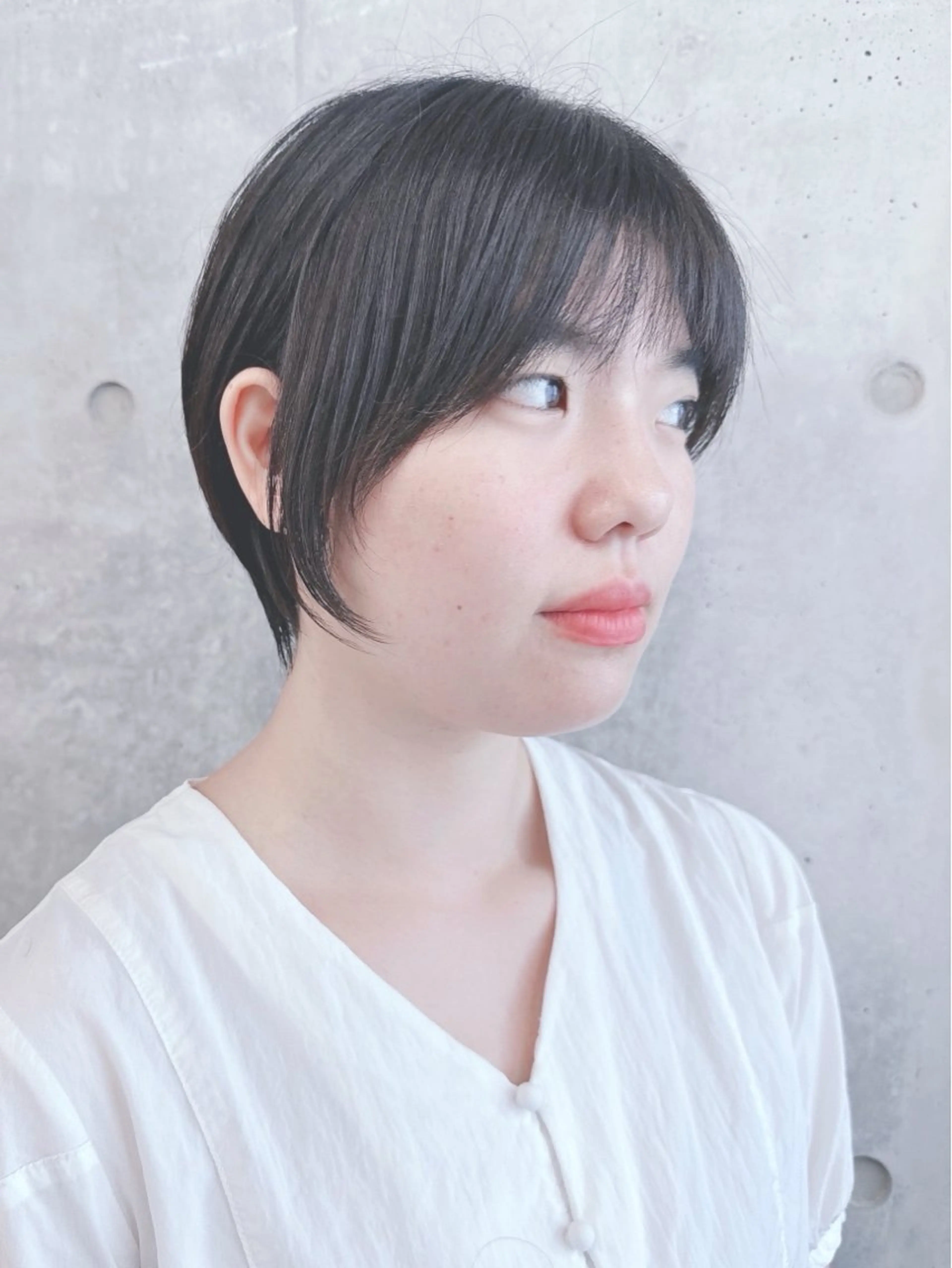 ショート カット ボブ/ゆるふわ ボブパーマ/とういのヘアスタイル