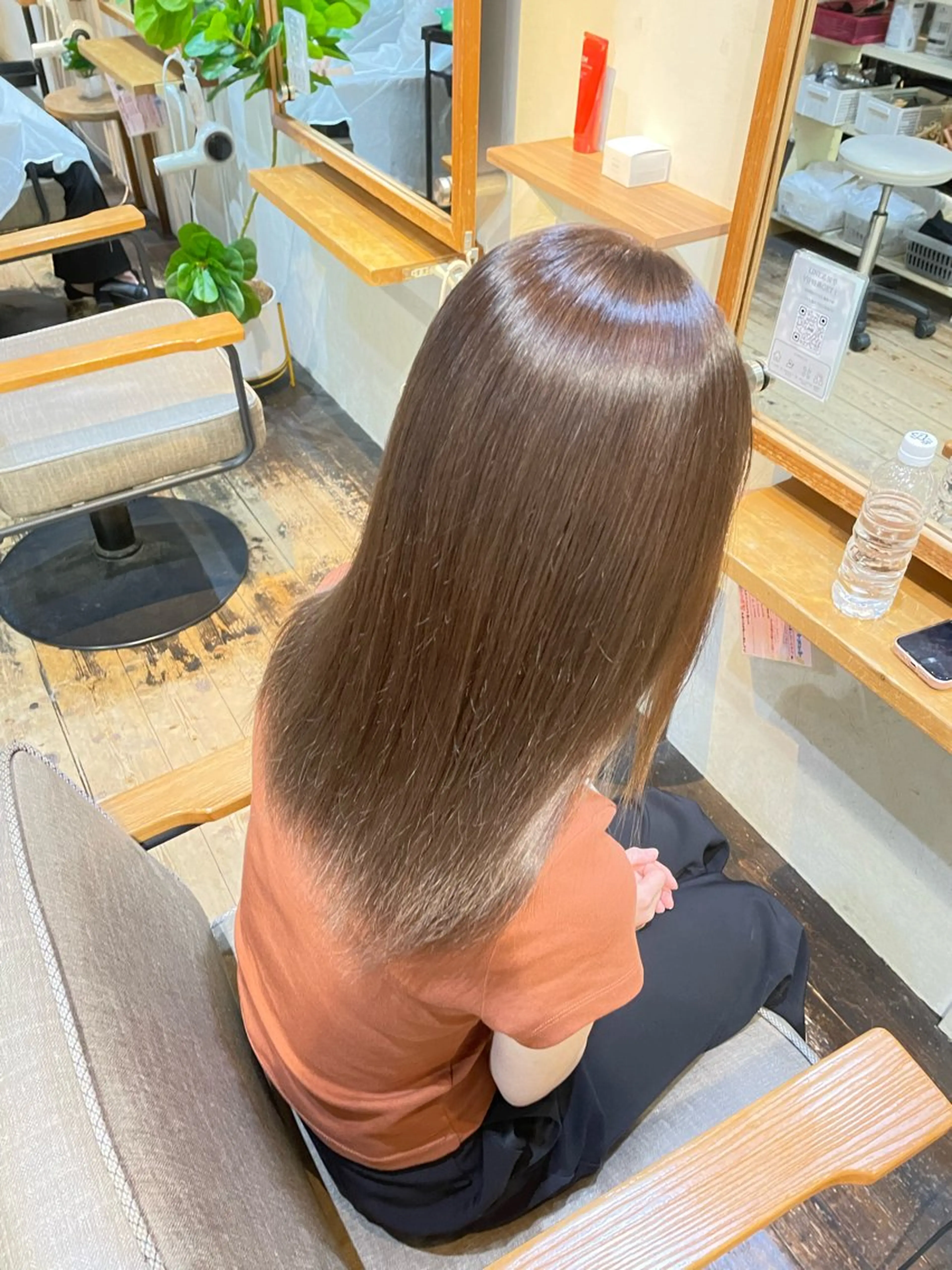 カラー 透明感カラー 脇 麻紘のヘアスタイル