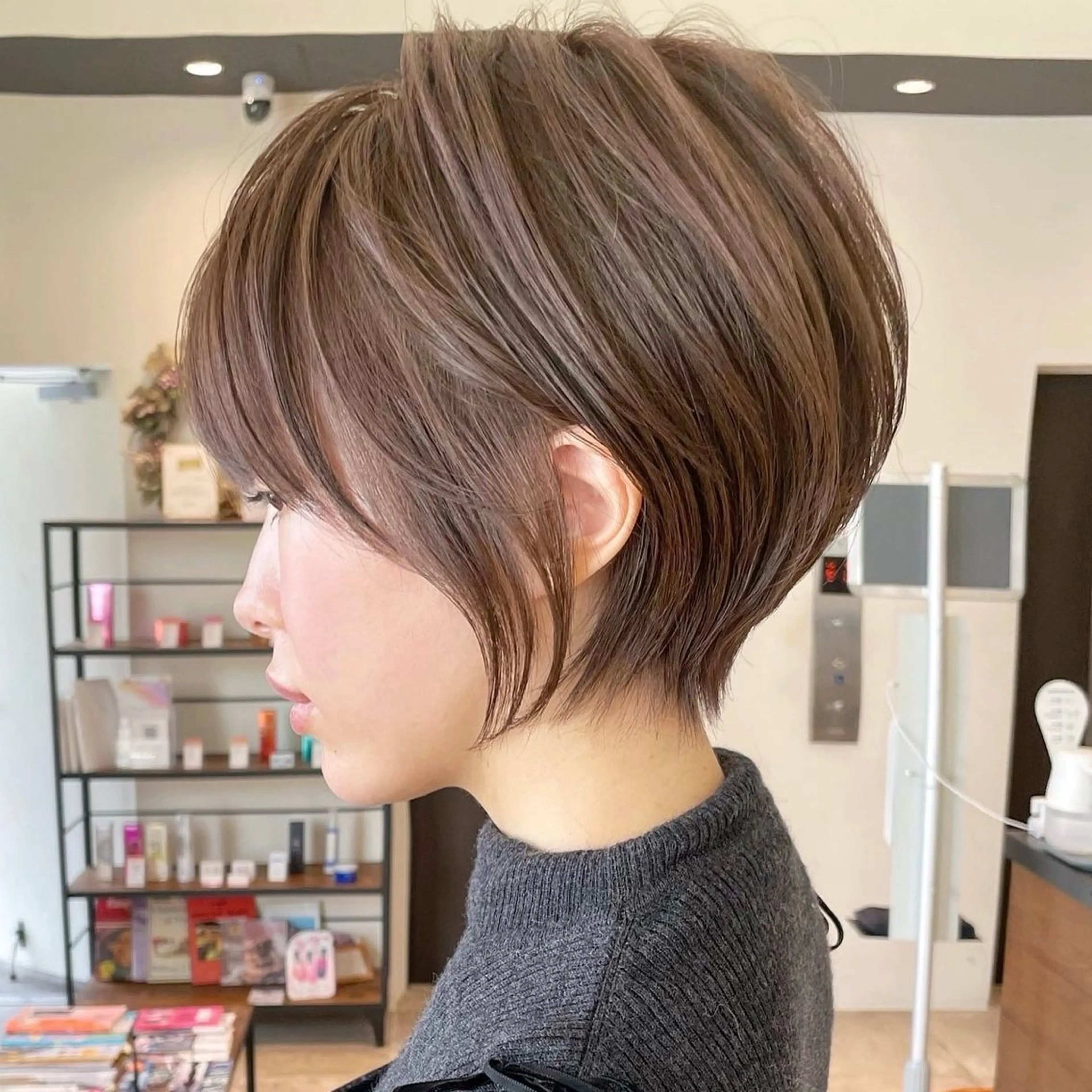 ショート ショートヘア ✨大人ショート特化 /カットモデル/銀座のヘアスタイル