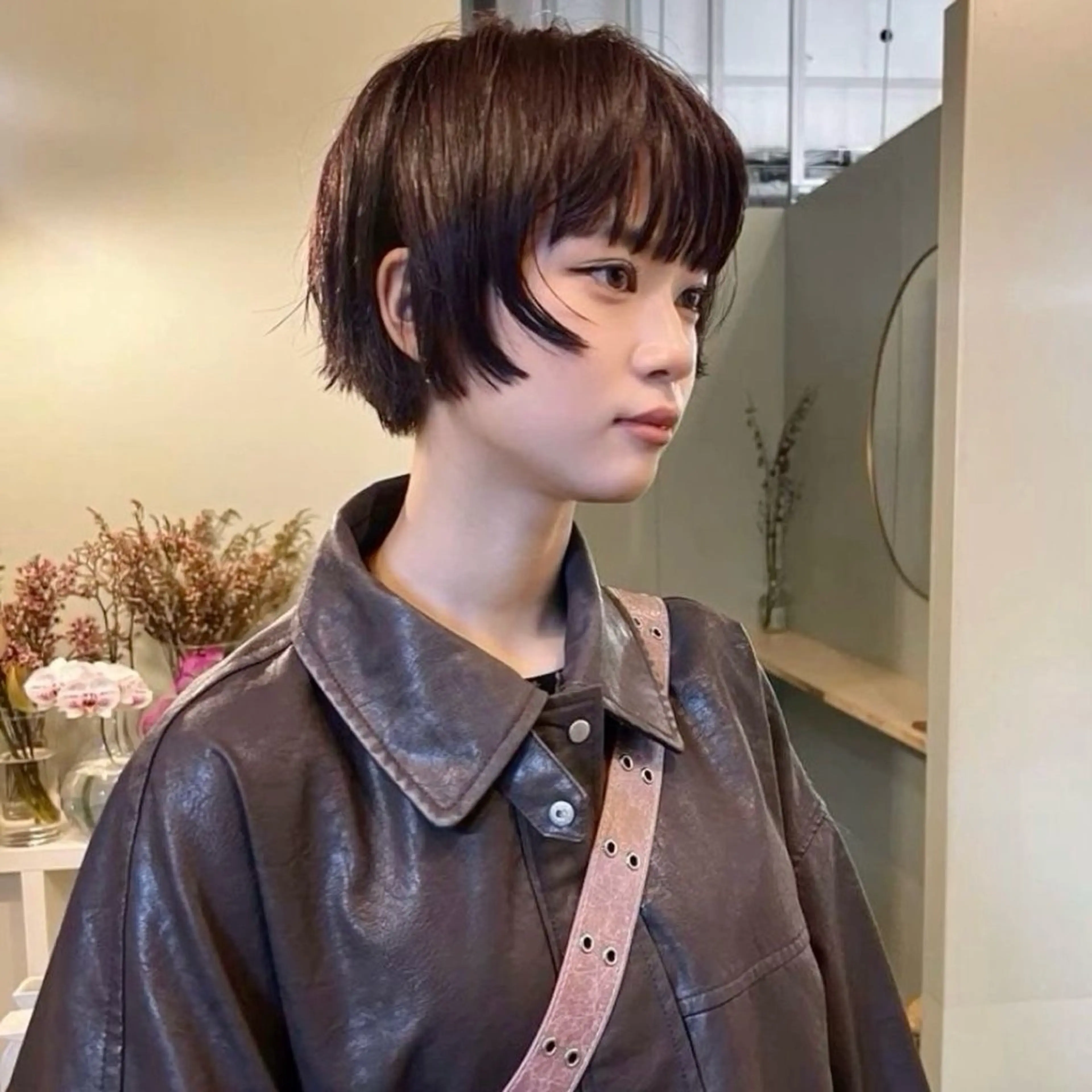 ショート 伊藤ほのか /パーマ/オリーブのヘアスタイル